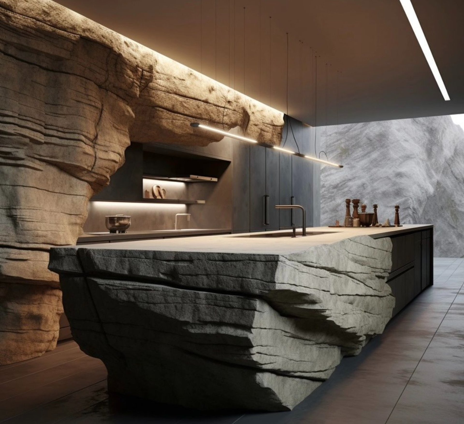 black and brown leather padded tub sofa