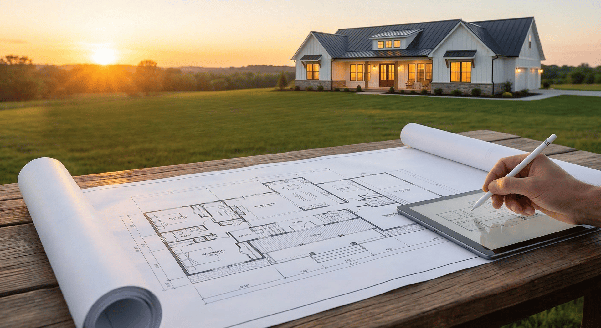 an abstract photo of a curved building with a blue sky in the background