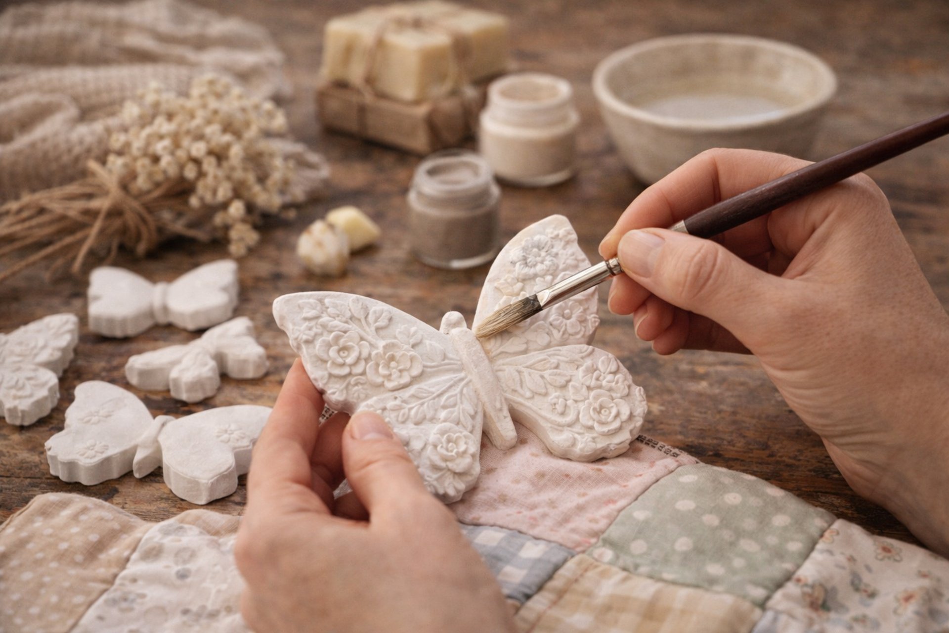 an abstract photo of a curved building with a blue sky in the background