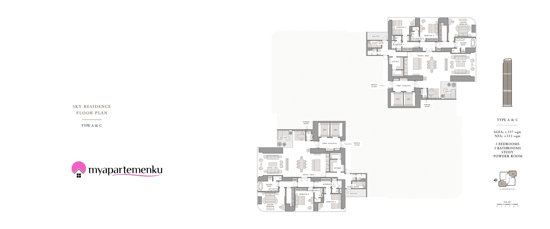 MyApartemenku - The Residences at The St Regis Jakarta