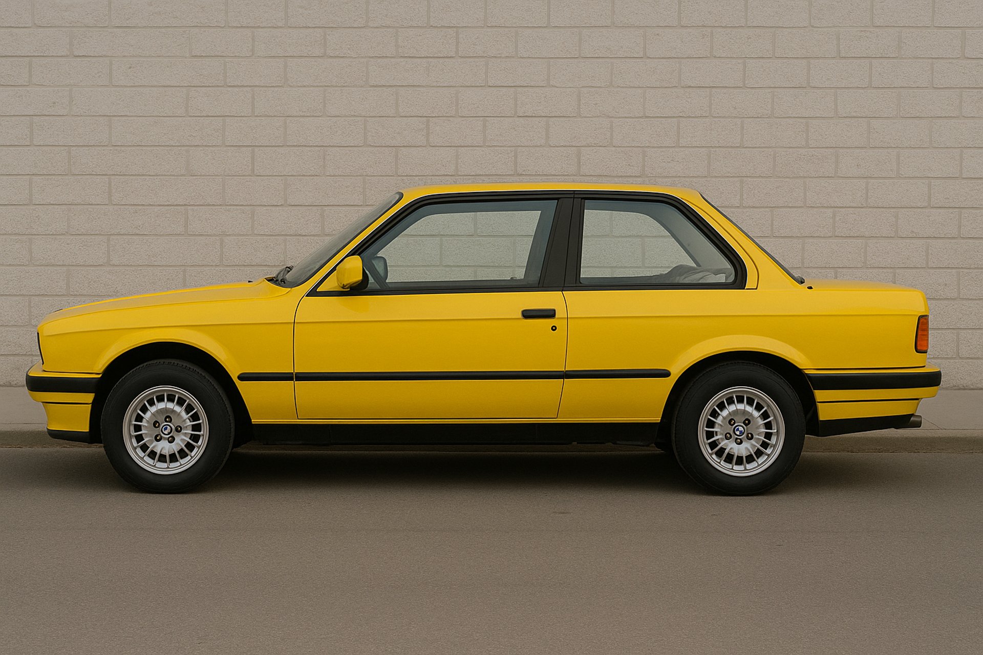 an abstract photo of a curved building with a blue sky in the background