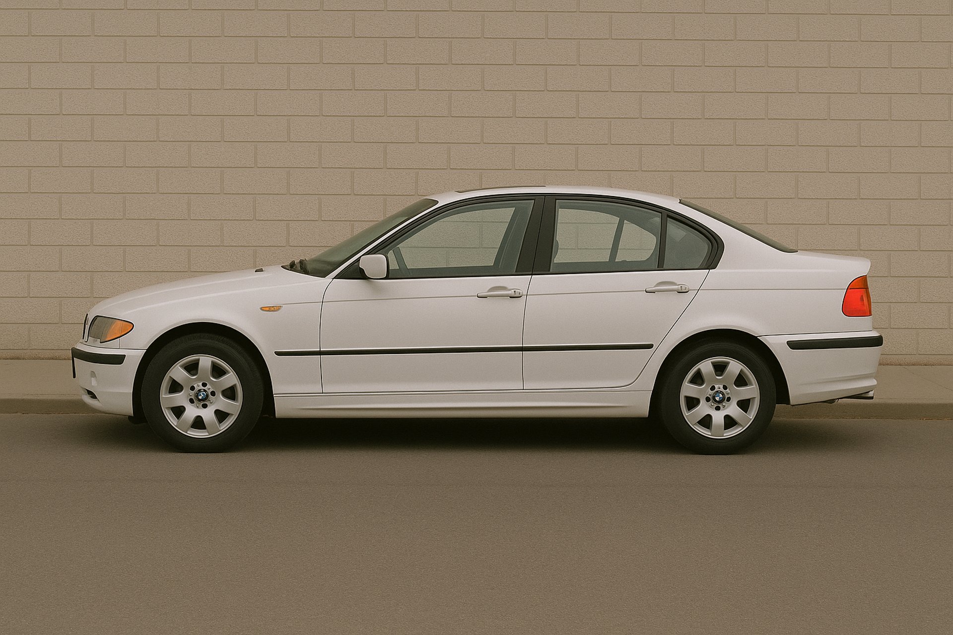 an abstract photo of a curved building with a blue sky in the background