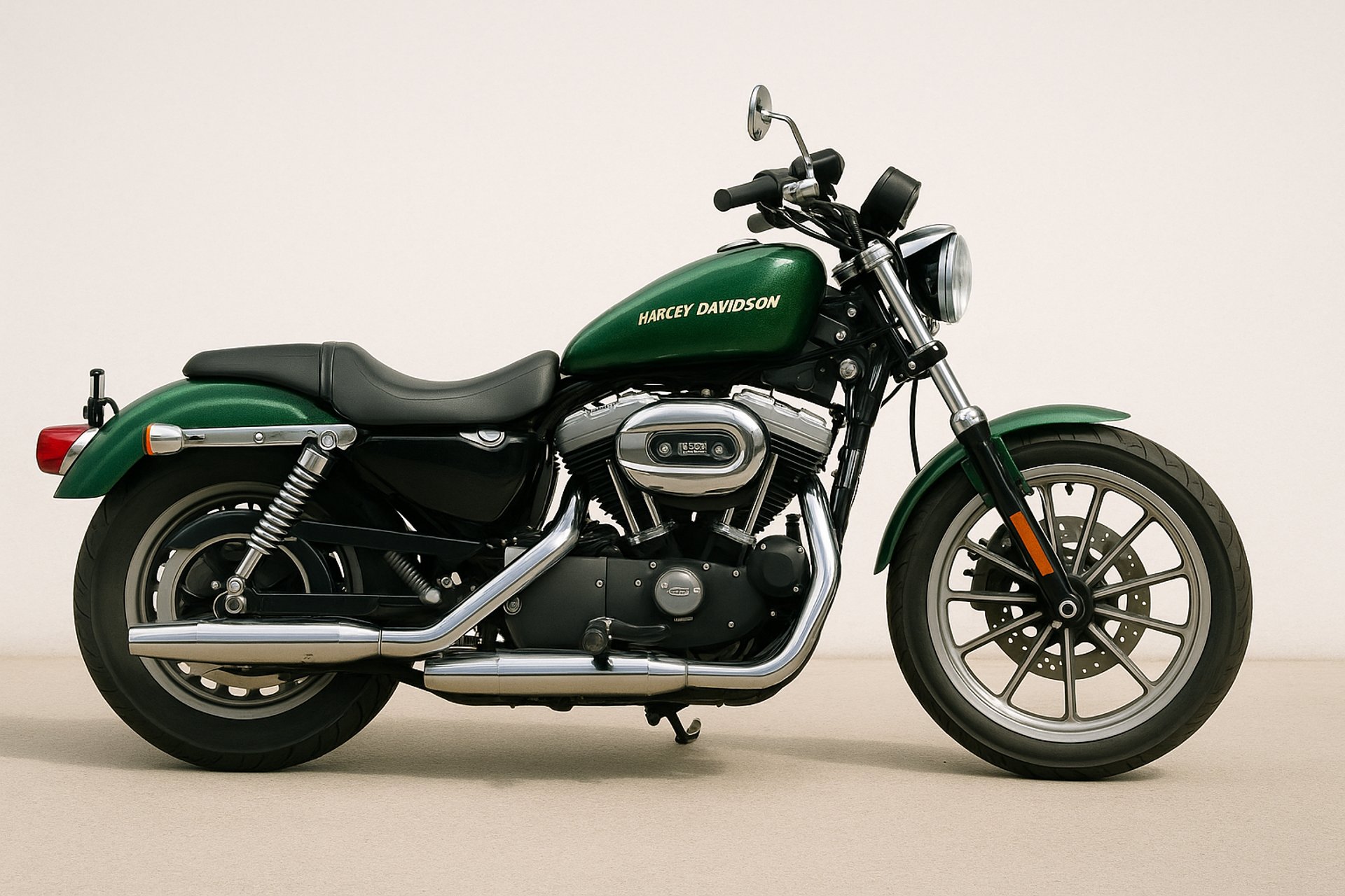 an abstract photo of a curved building with a blue sky in the background