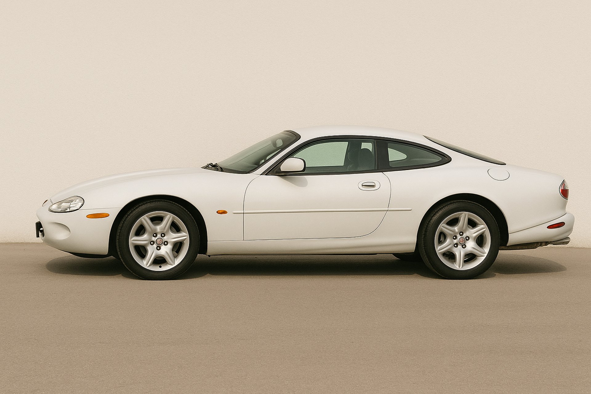 an abstract photo of a curved building with a blue sky in the background