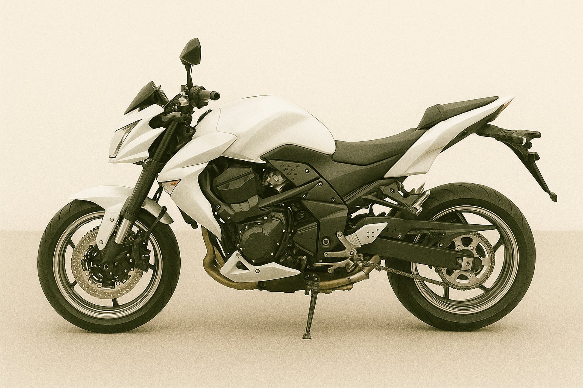 an abstract photo of a curved building with a blue sky in the background