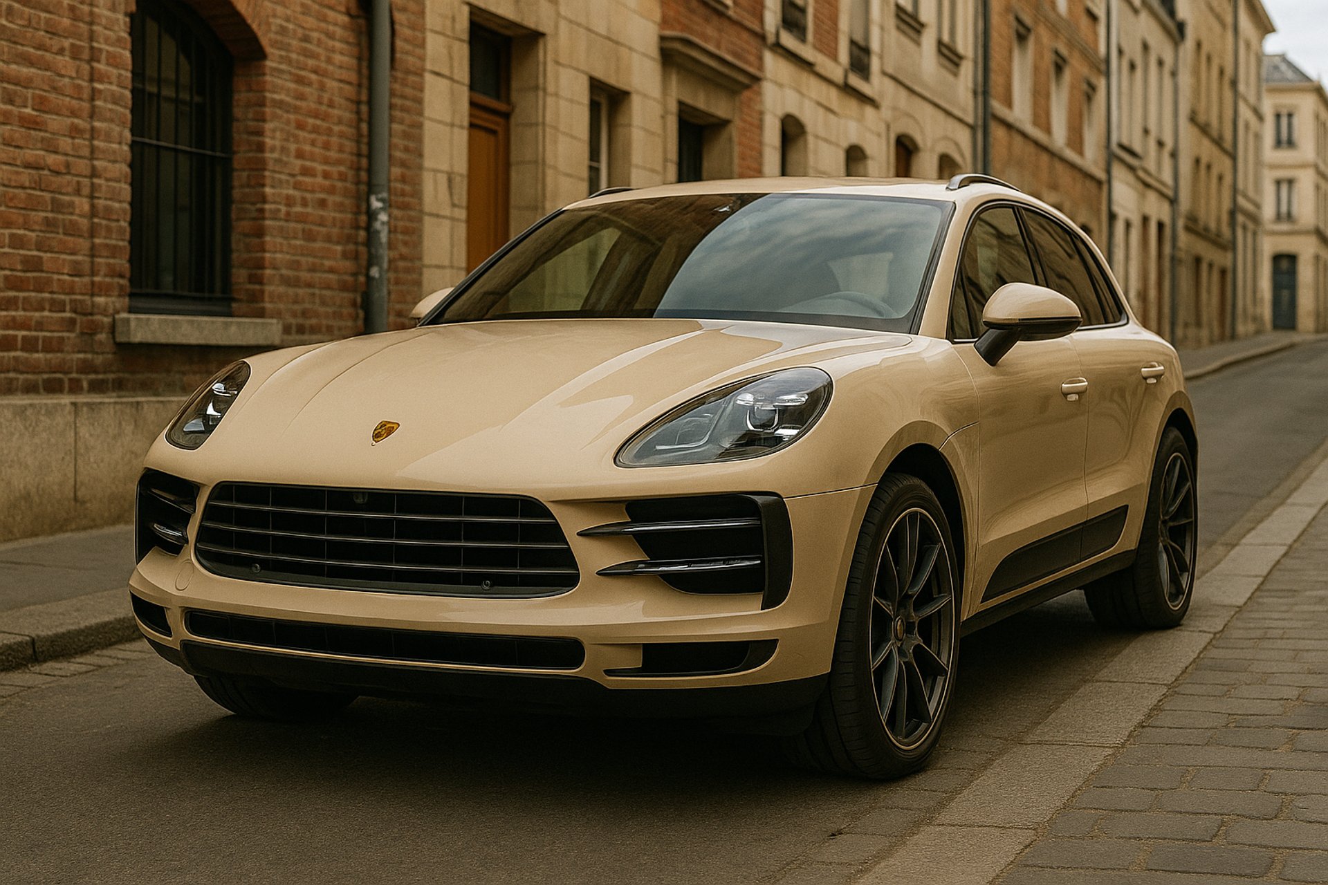 an abstract photo of a curved building with a blue sky in the background
