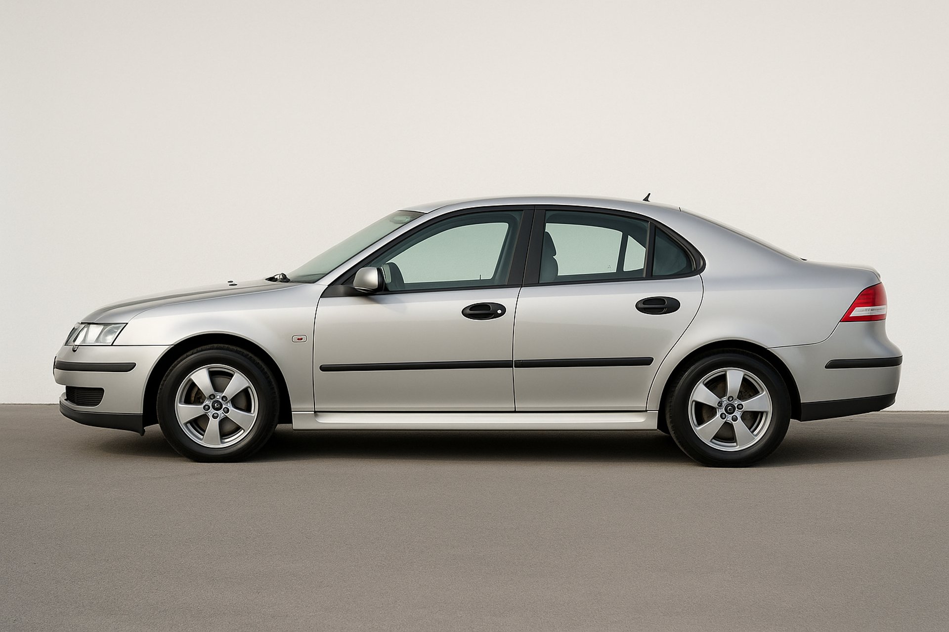 an abstract photo of a curved building with a blue sky in the background