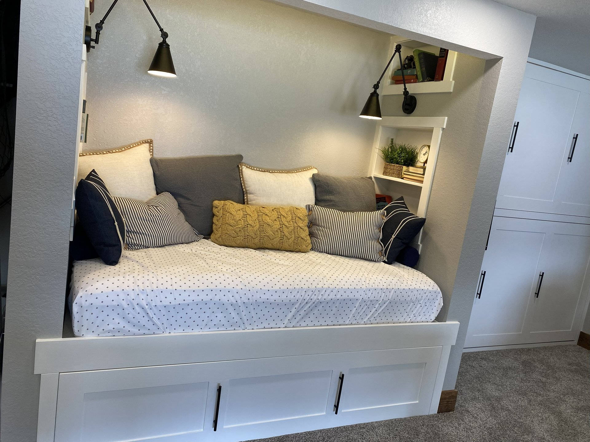 woman wearing yellow long-sleeved dress under white clouds and blue sky during daytime