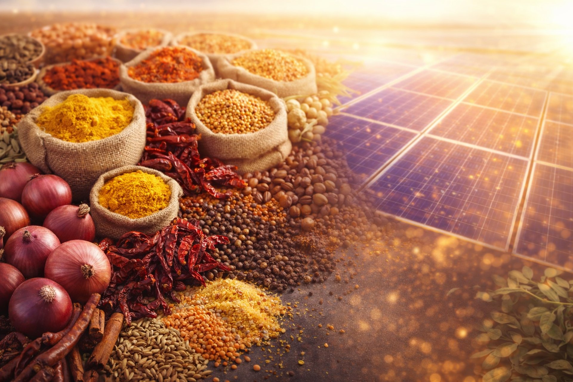 a table topped with different types of spices