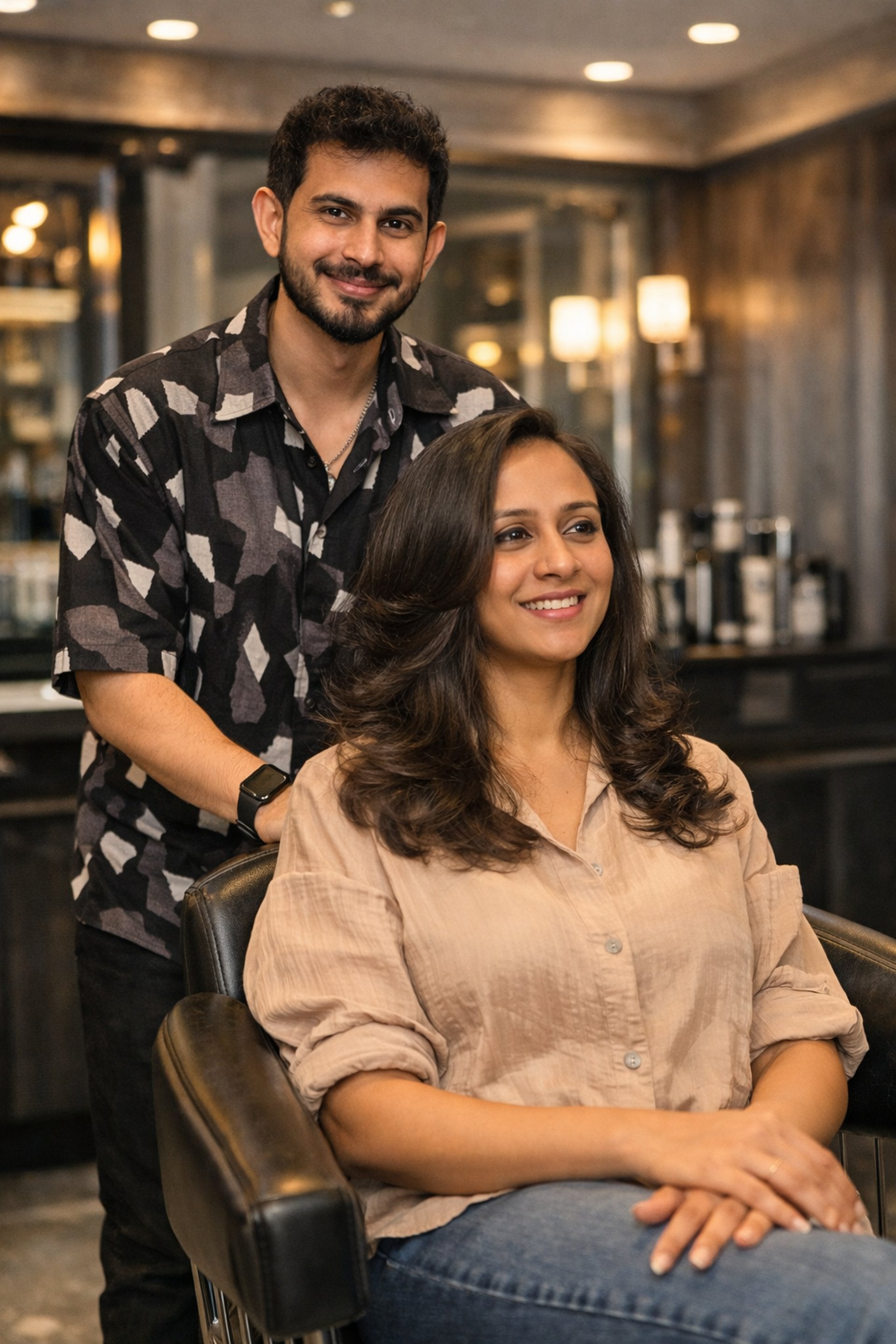 woman sitting on road