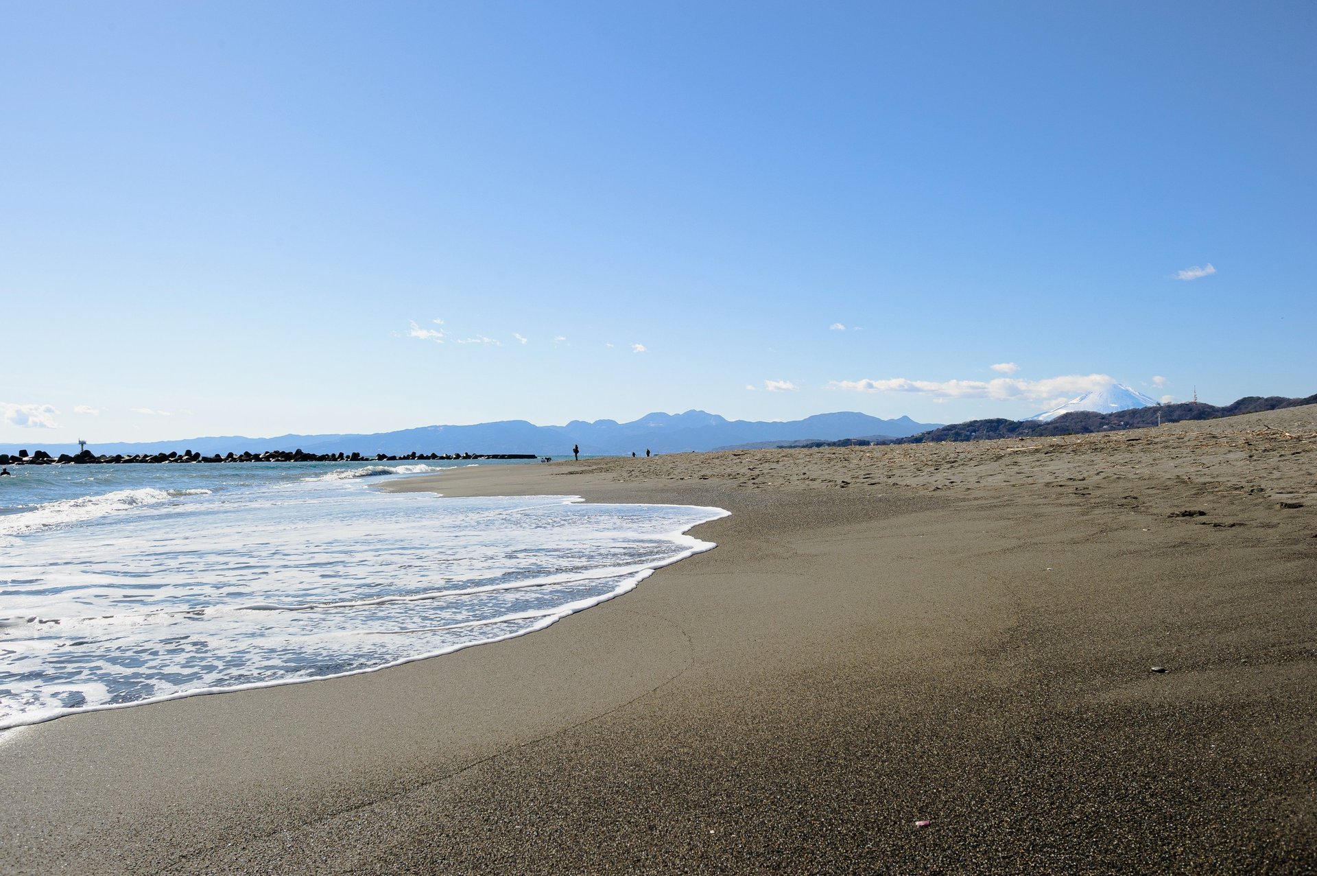 ひらつかビーチパーク風景
