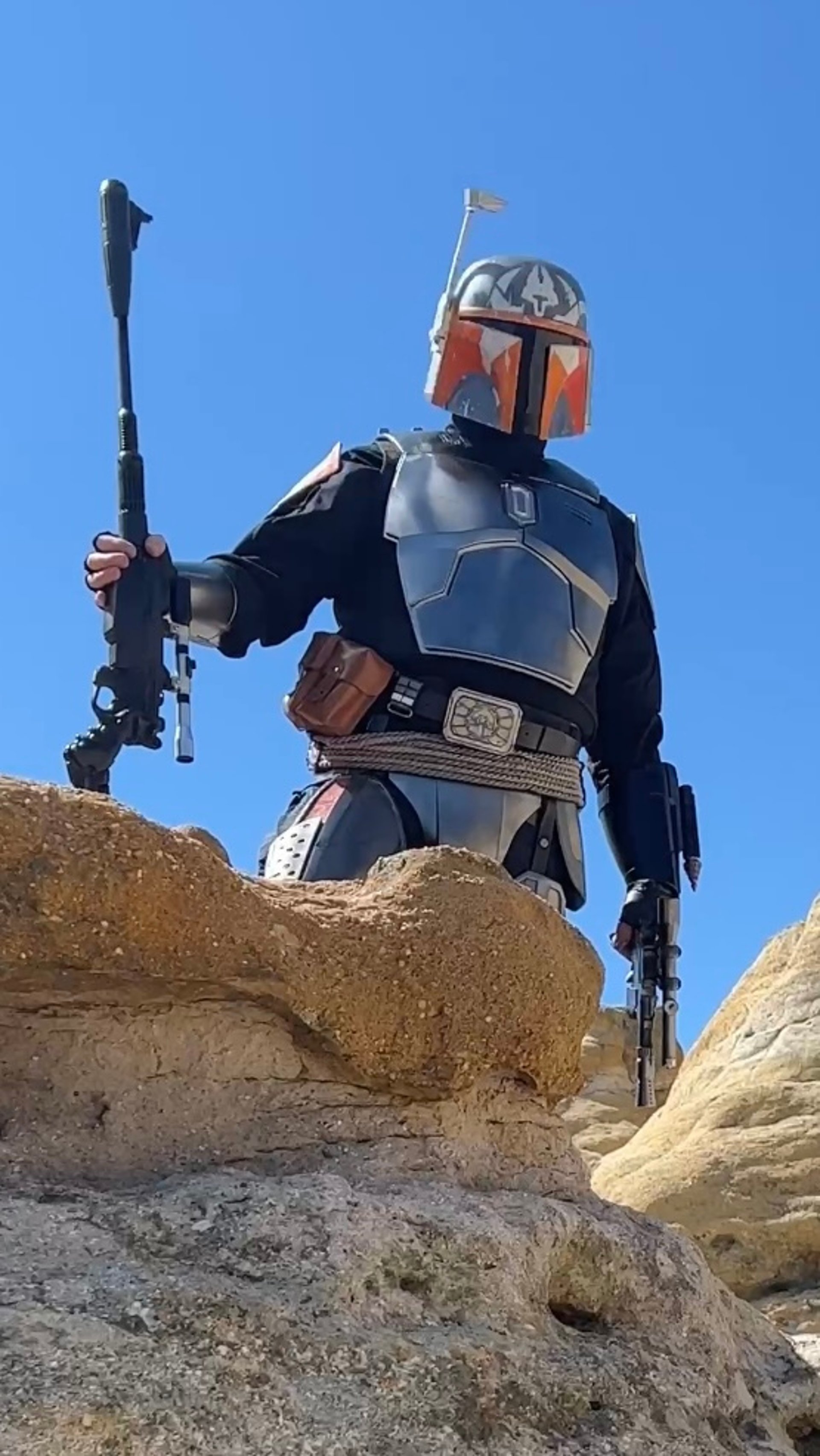 mountain range under blue sky