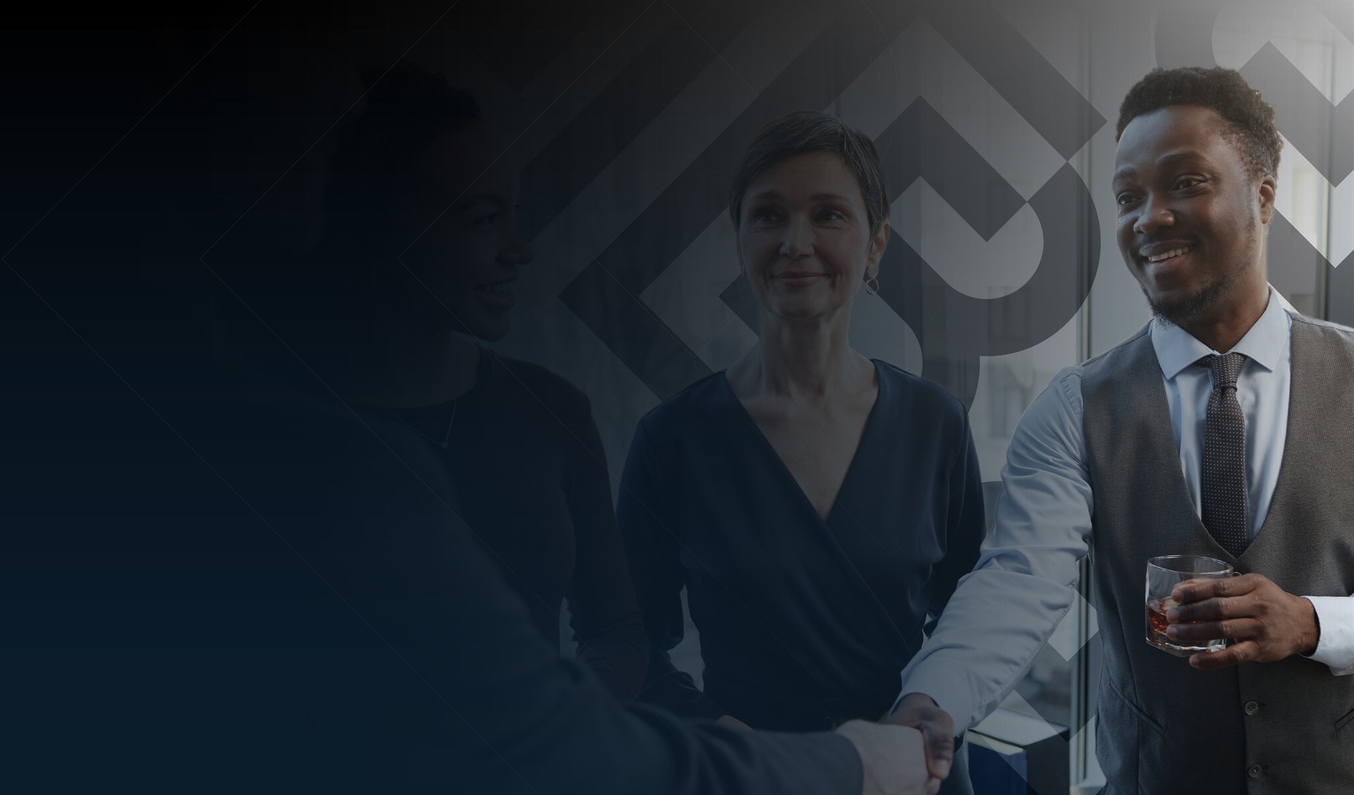 black and brown leather padded tub sofa