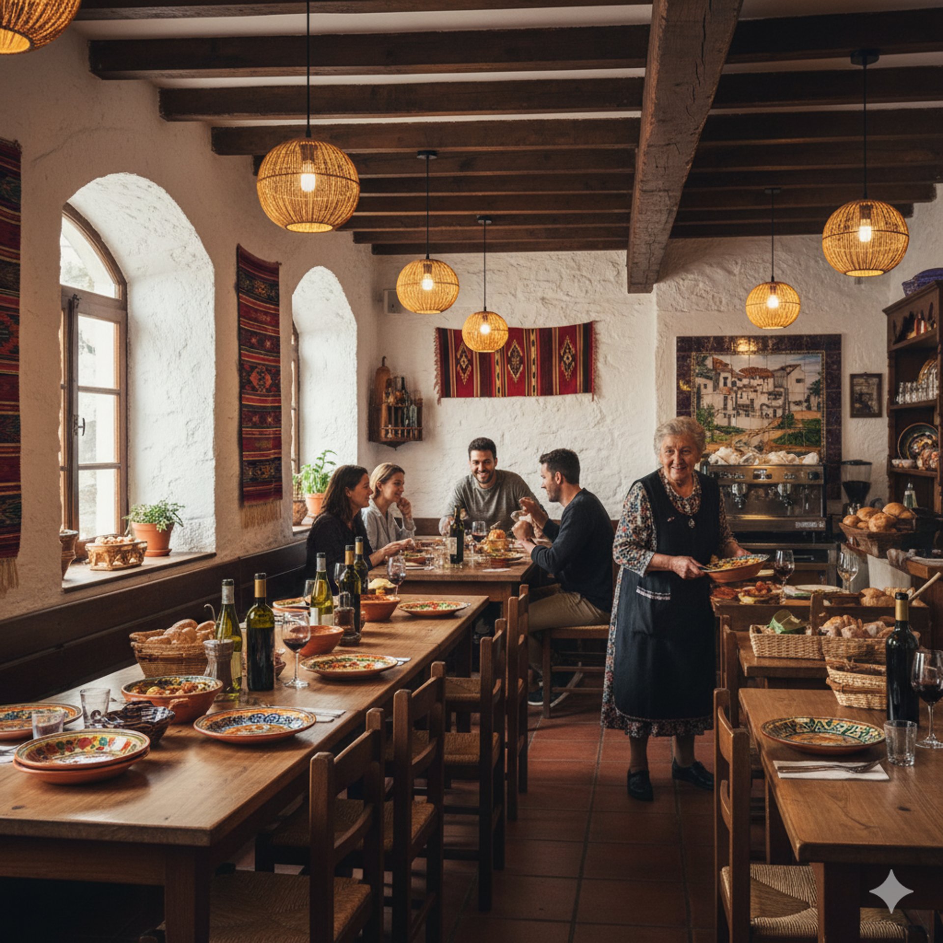 an abstract photo of a curved building with a blue sky in the background