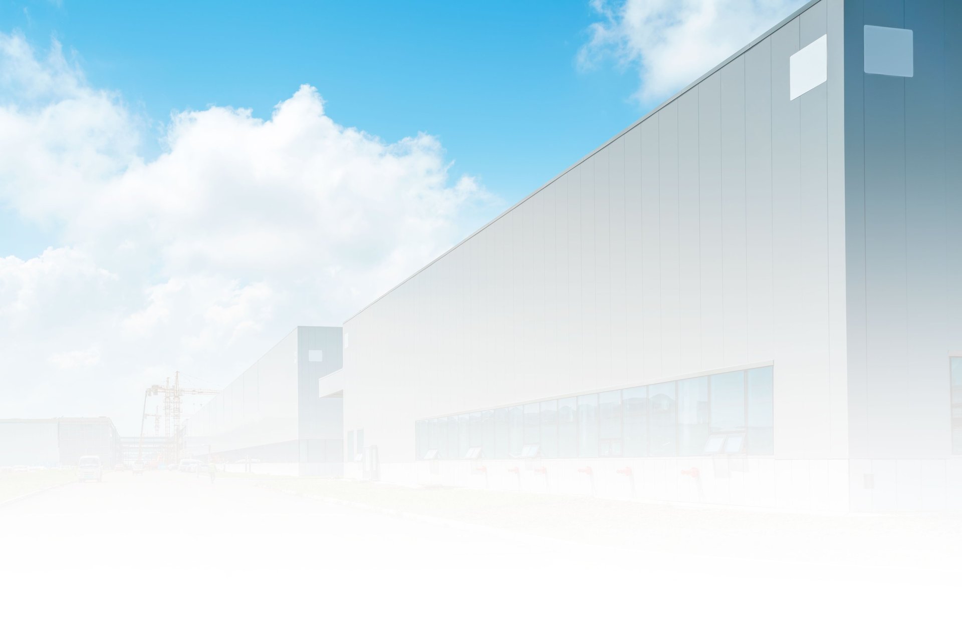 a building that has a lot of benches in front of it