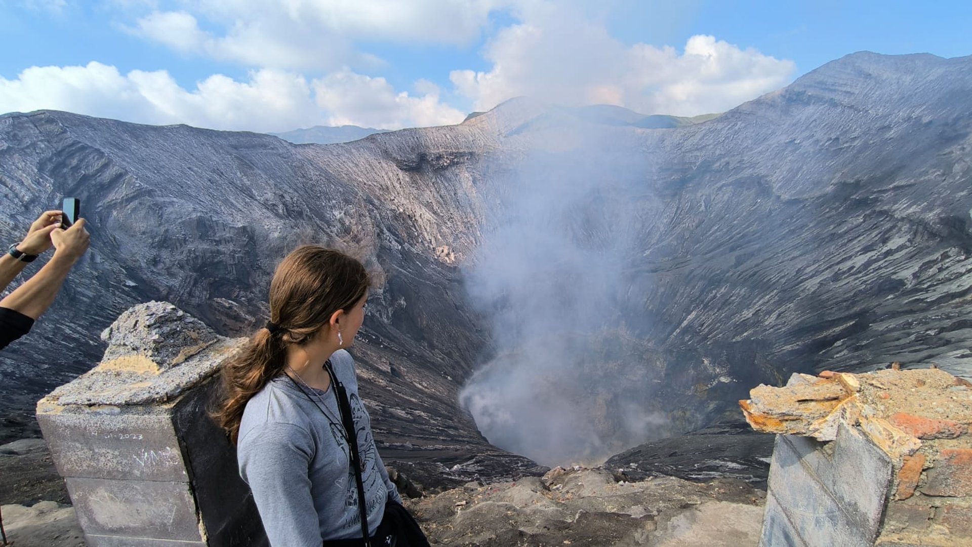 black and brown leather padded tub sofa