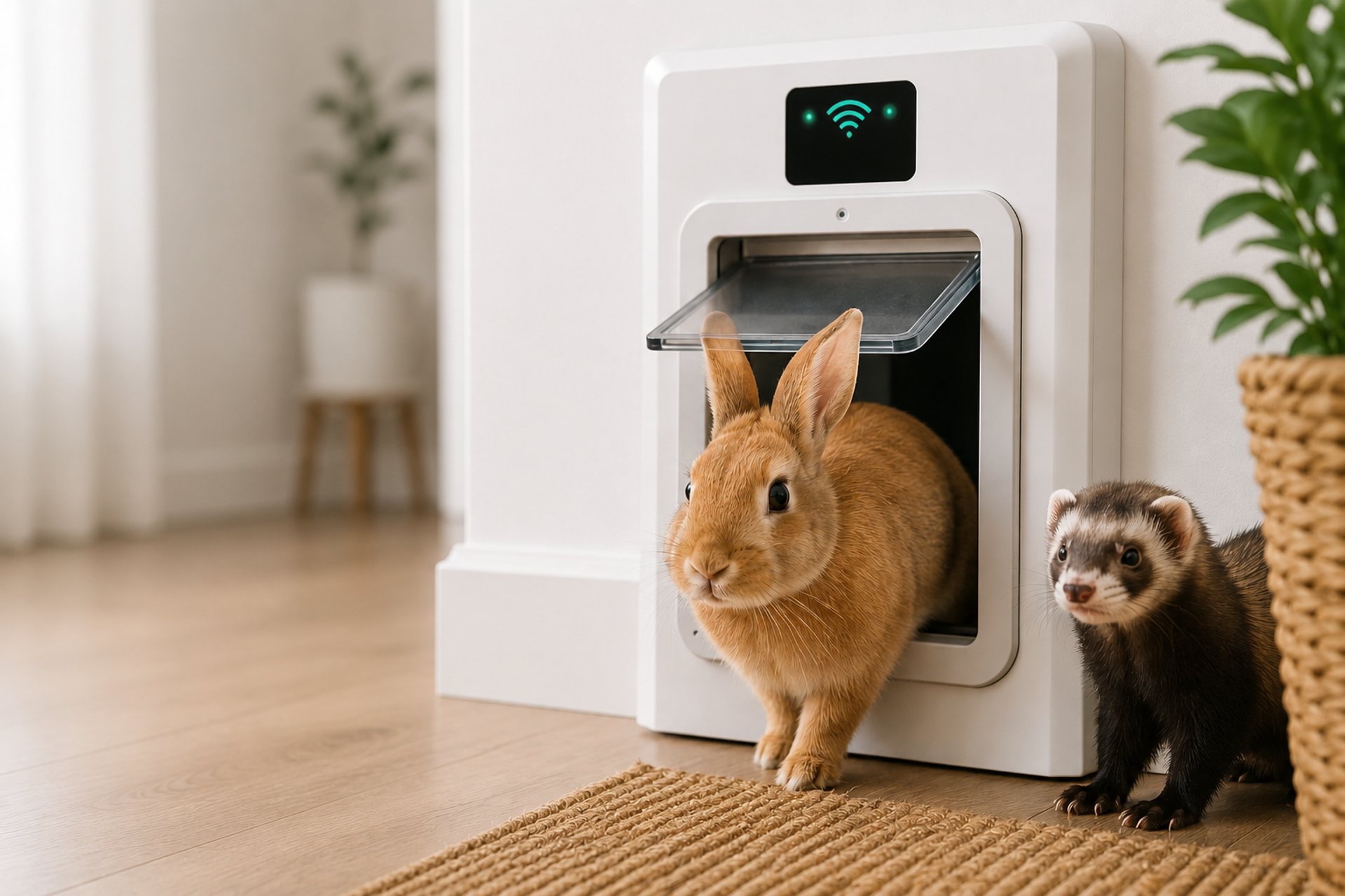 Pet micro ship door for safety for any type of pets