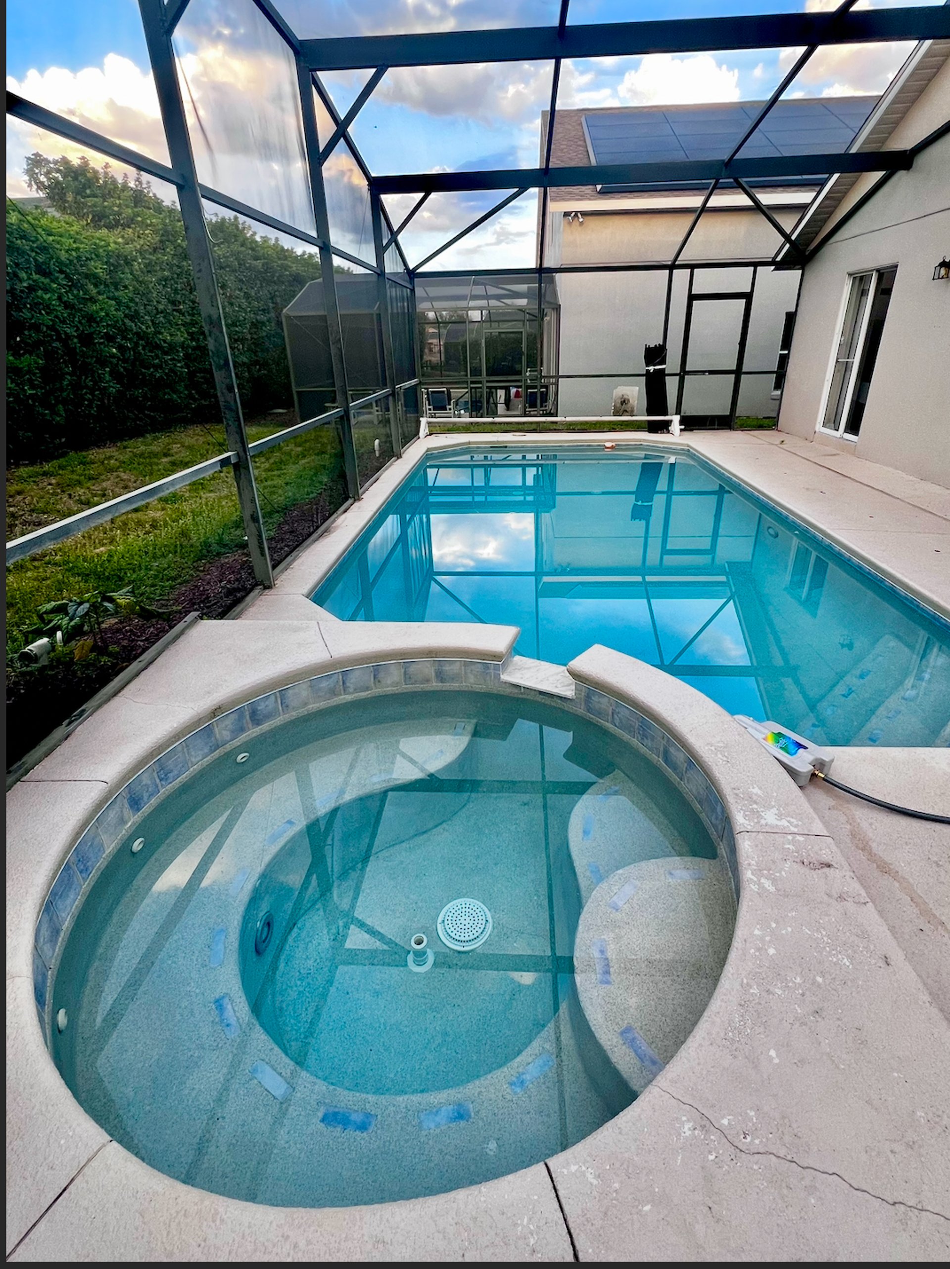 a large castle with a lot of people around it