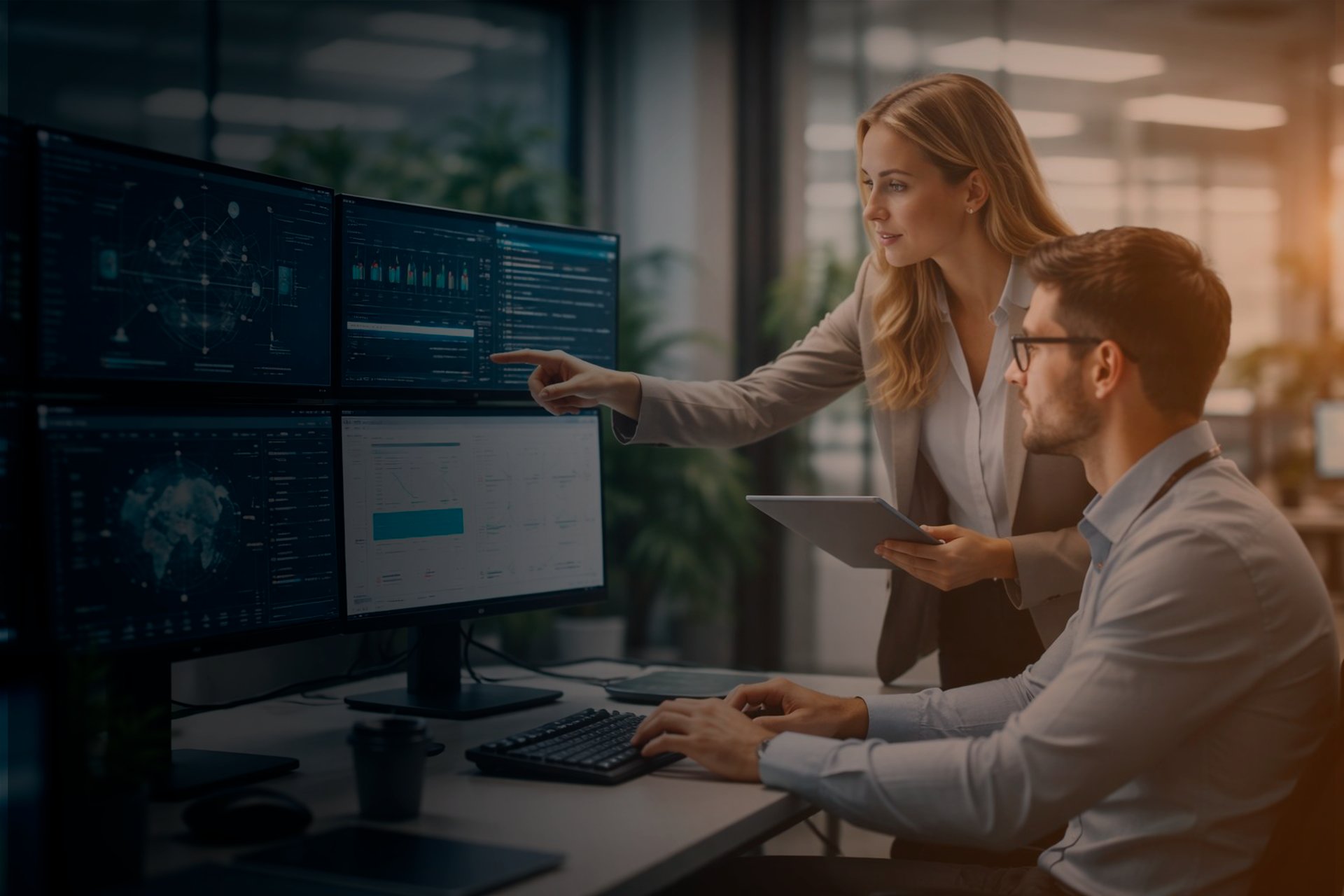 geometric shape digital wallpaper