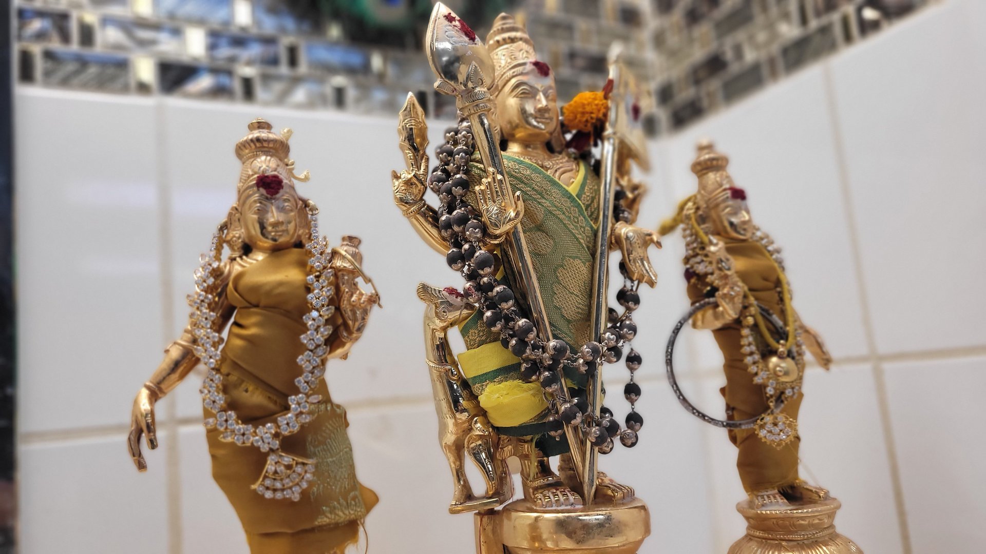 woman doing yoga meditation on brown parquet flooring