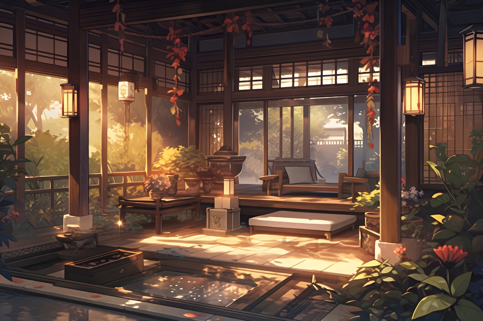 gray concrete bricks painted in blue