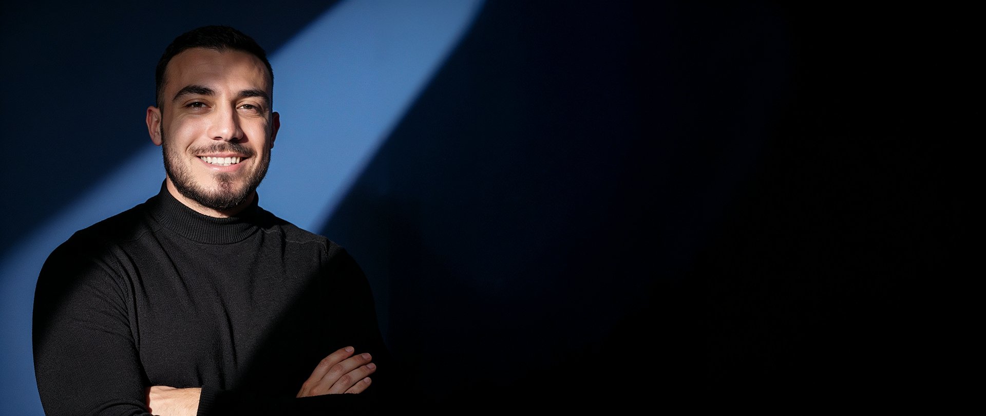 red blue and black abstract painting