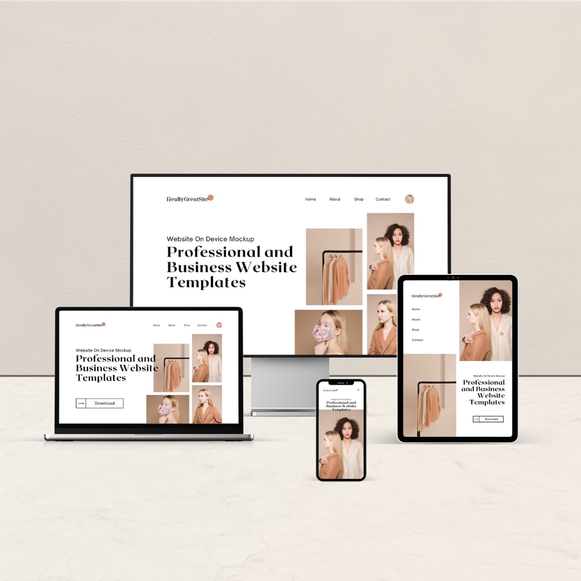 professional website