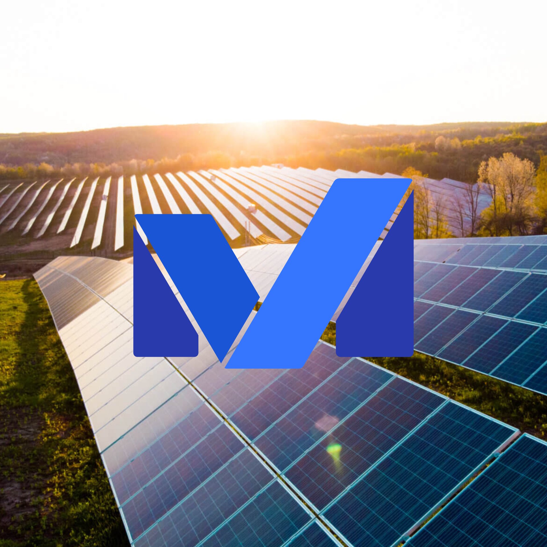 landscape photography of blue solar panels