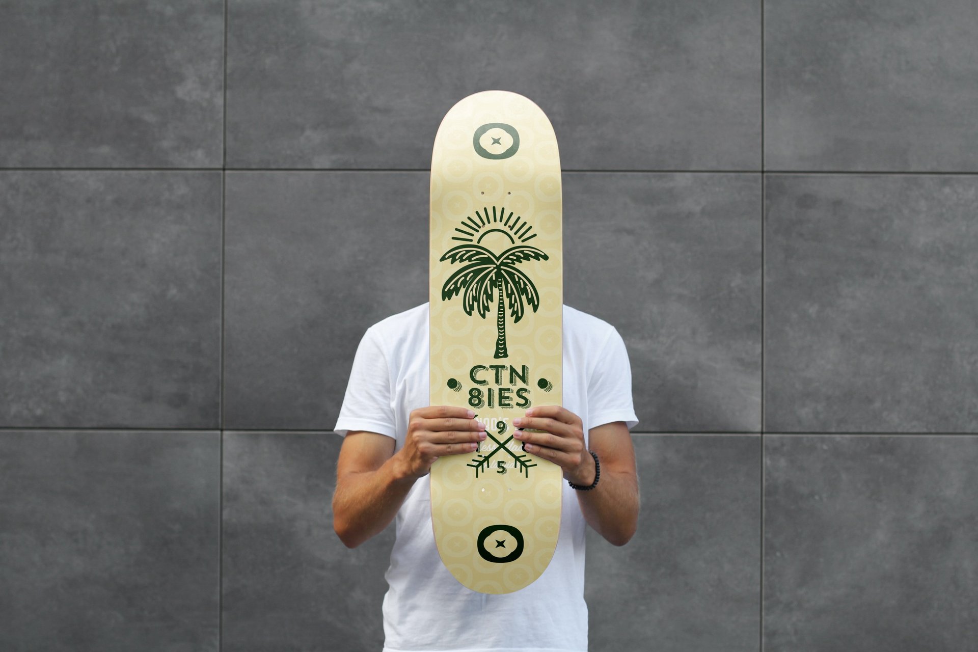 an abstract photo of a curved building with a blue sky in the background