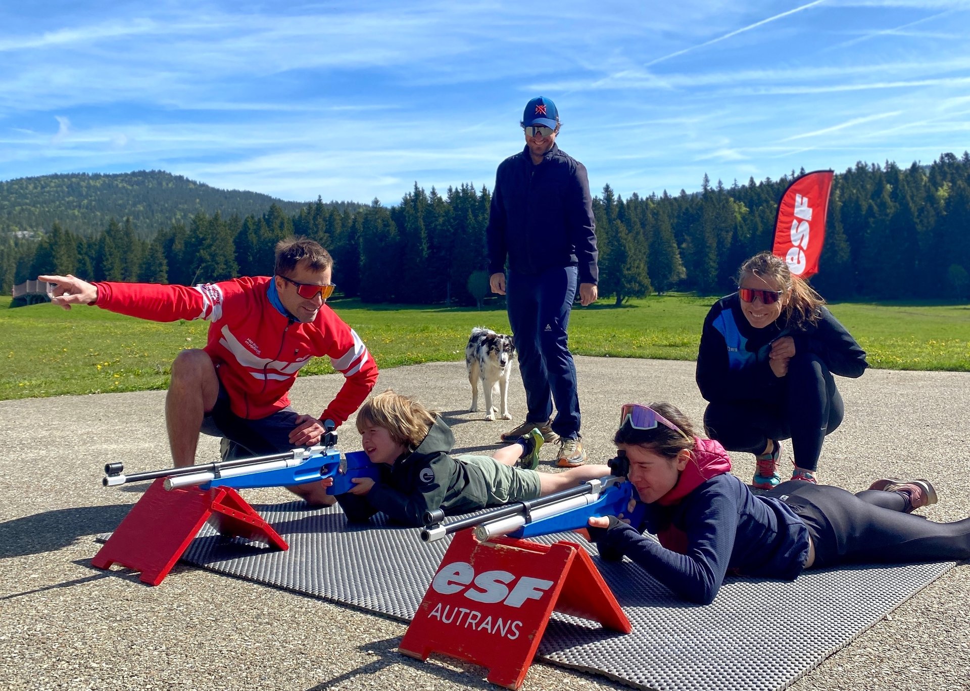Biathlon Famille Groupe 4 personnes