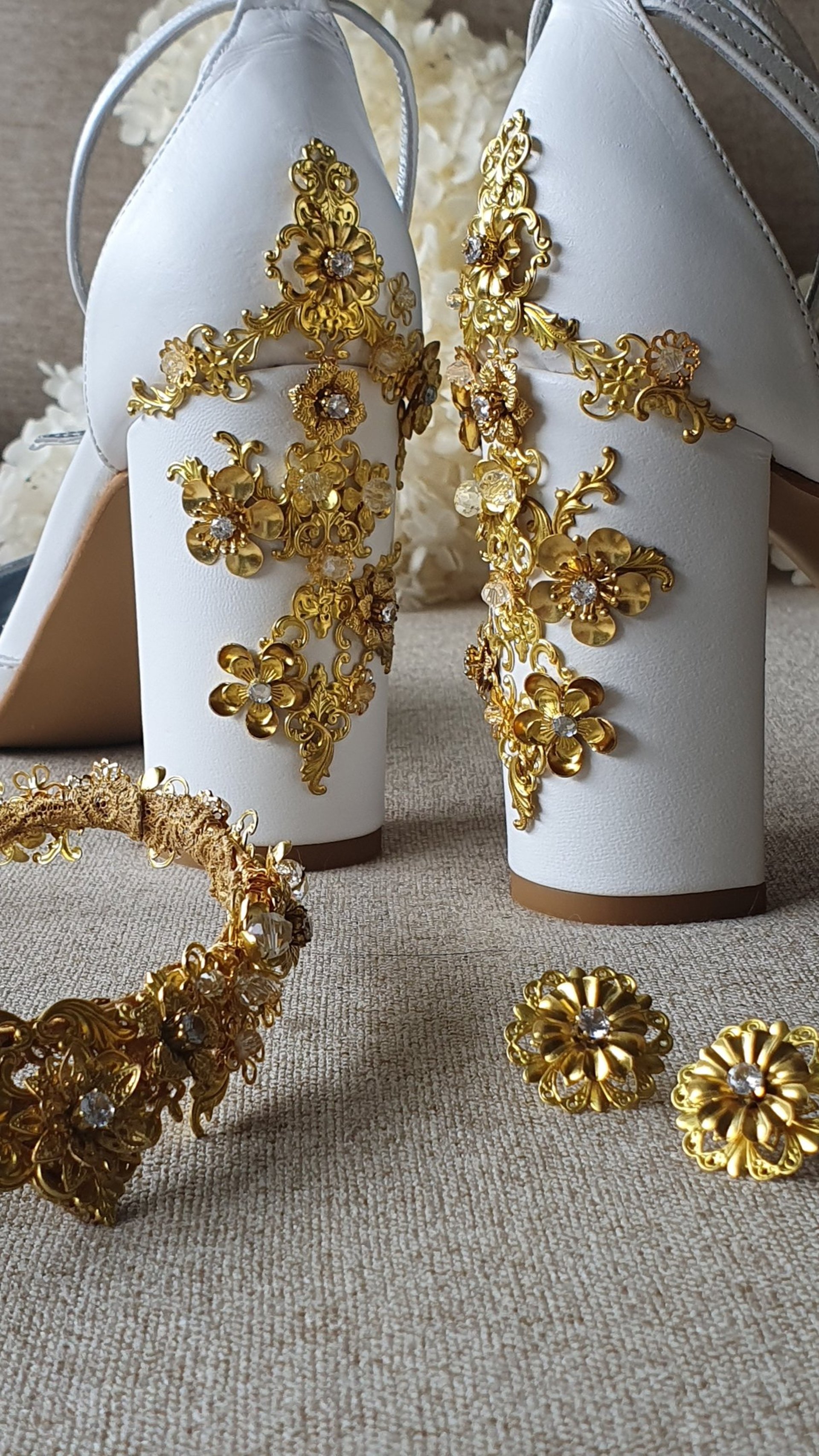 an abstract photo of a curved building with a blue sky in the background