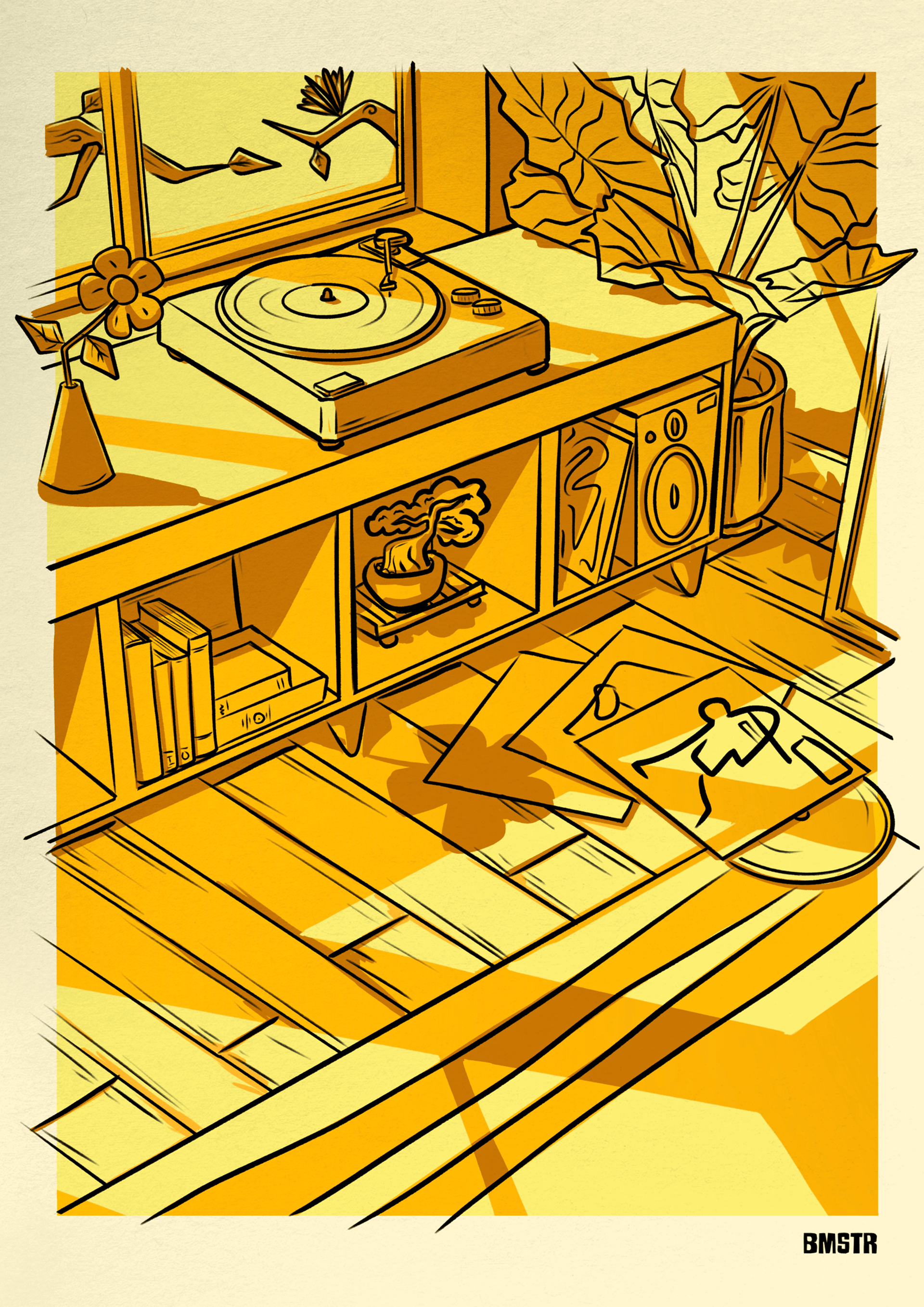 black and white bed linen