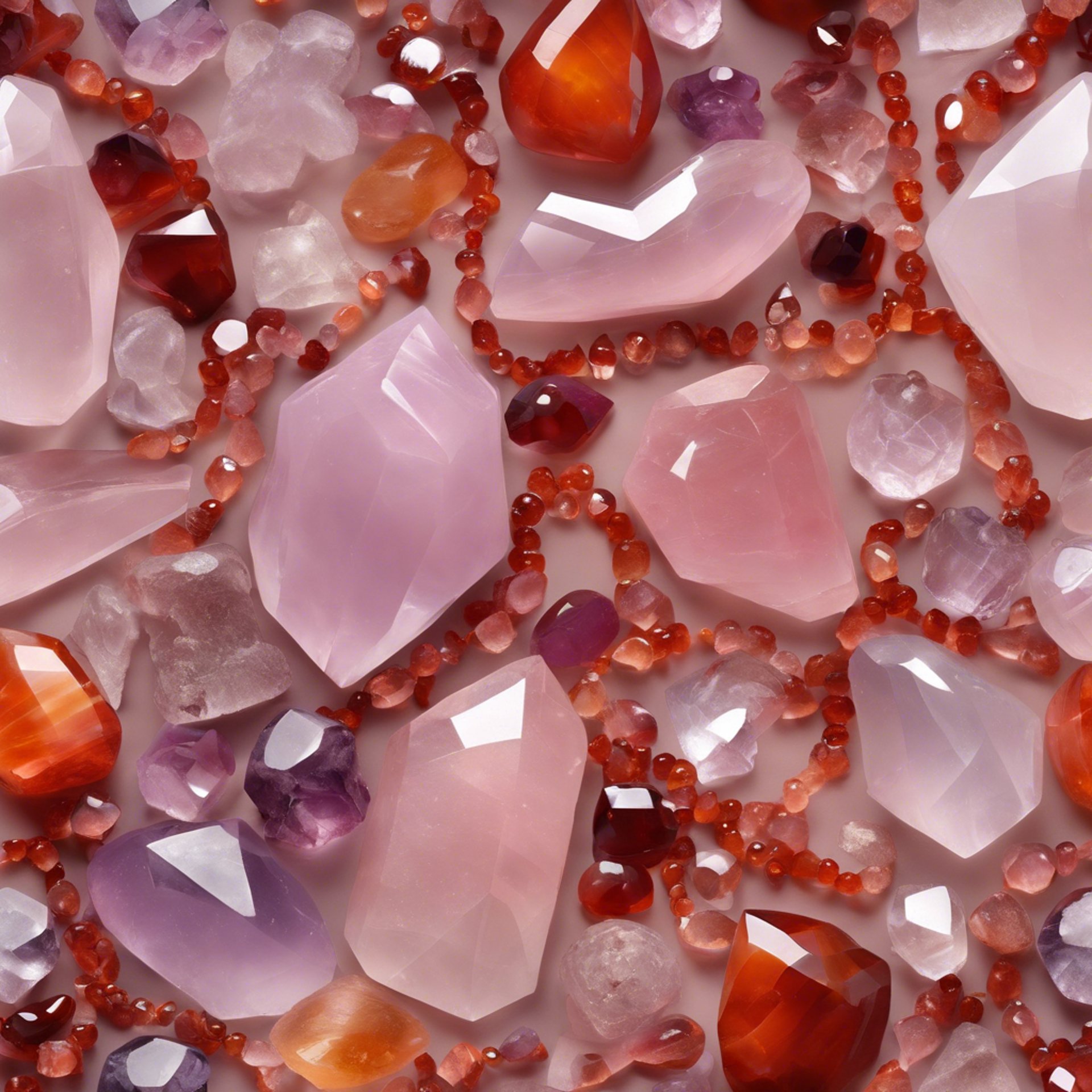 white and brown stone fragment