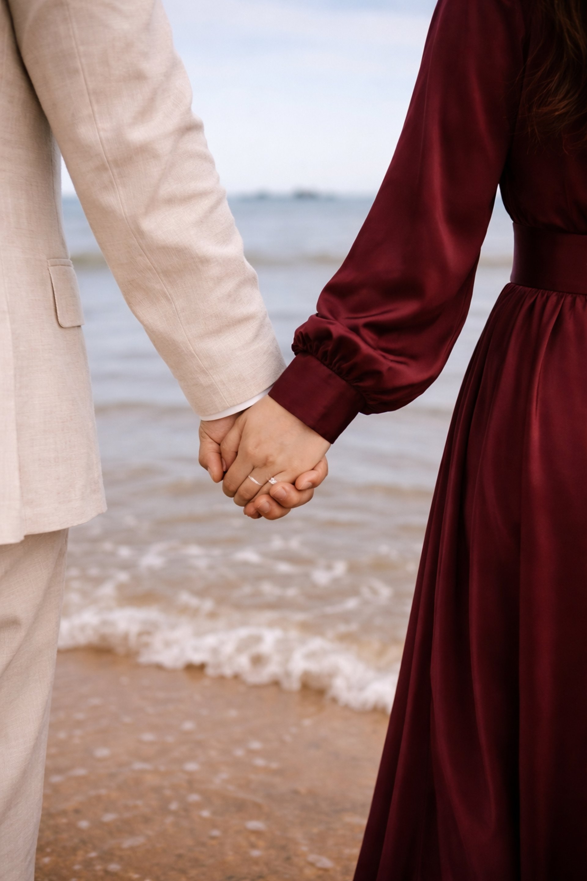 woman wearing yellow long-sleeved dress under white clouds and blue sky during daytime