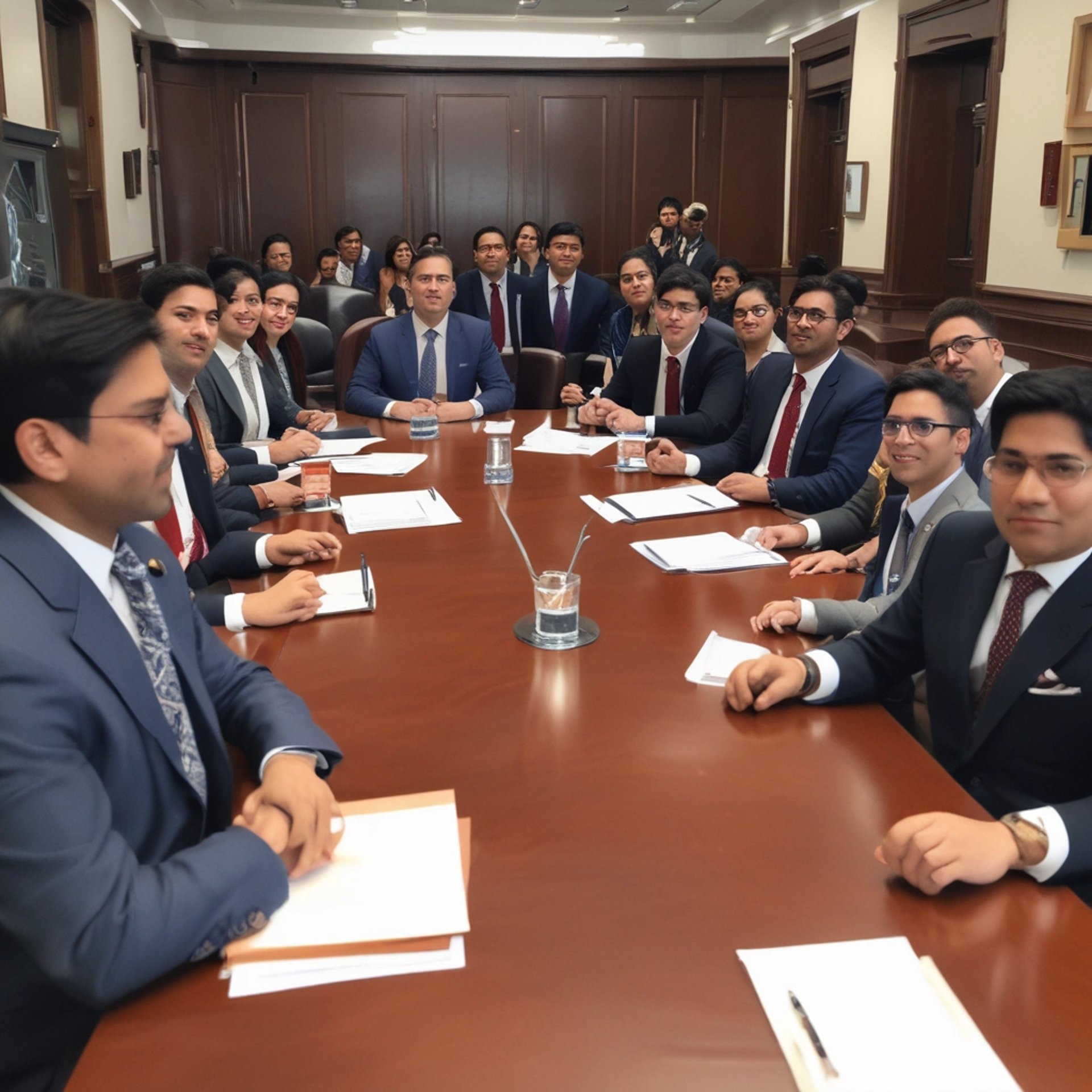 an abstract photo of a curved building with a blue sky in the background