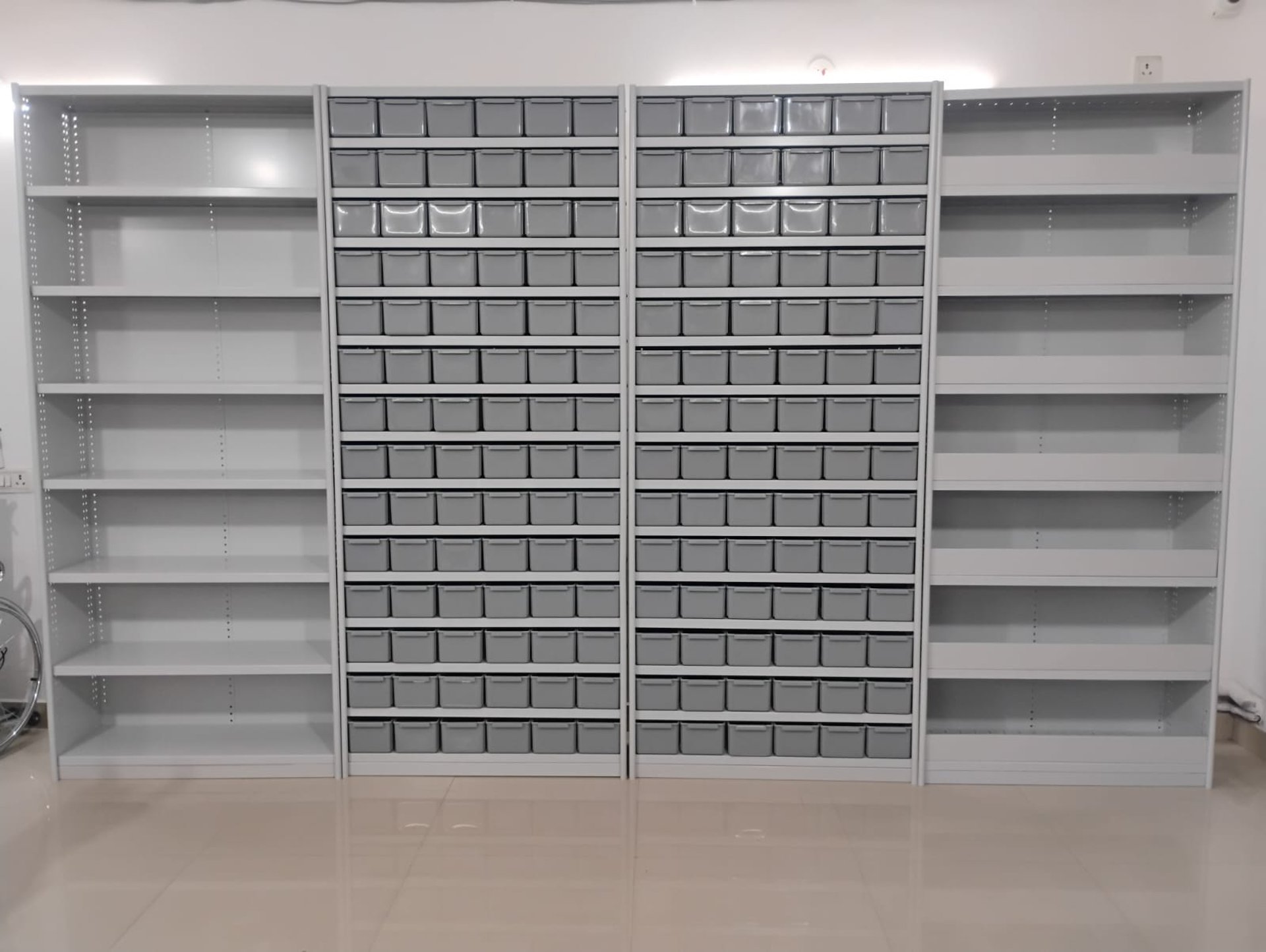 modular pharmacy racks chennai