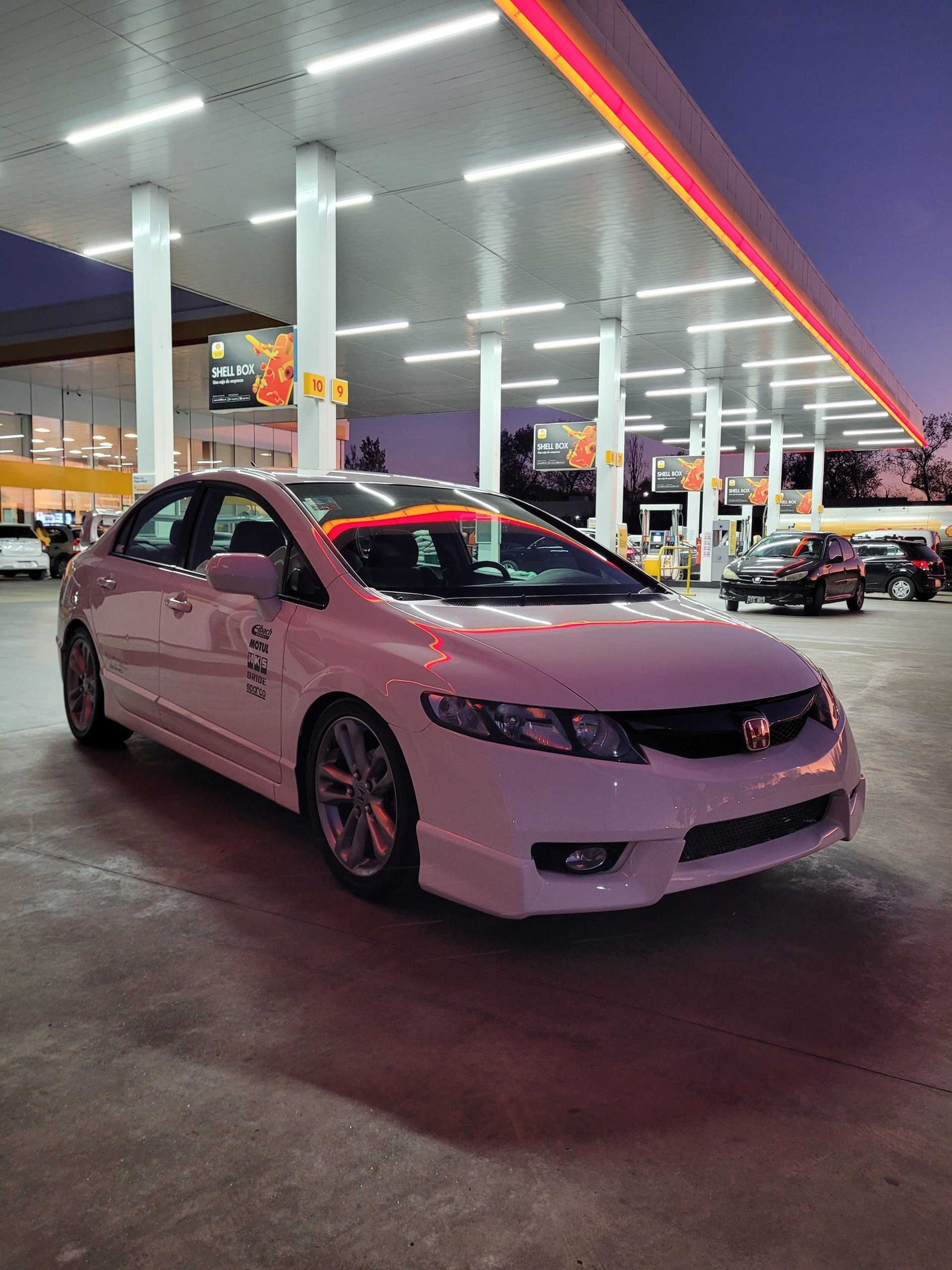 black Shelby car on road