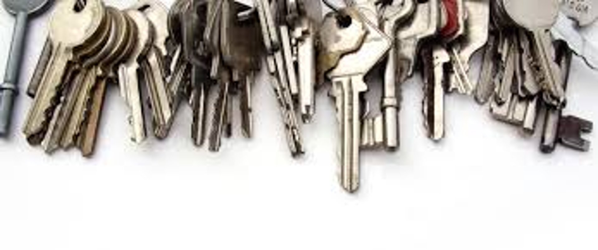 photo of key against black background