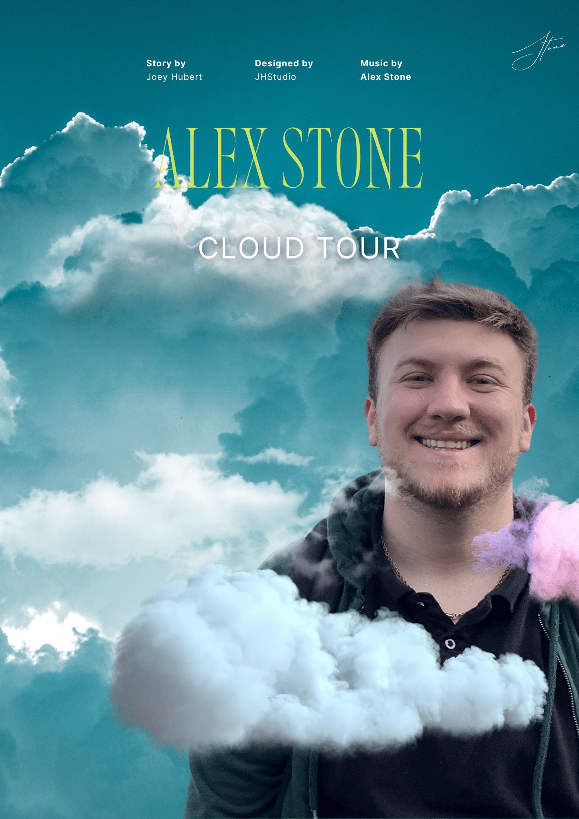 woman wearing yellow long-sleeved dress under white clouds and blue sky during daytime