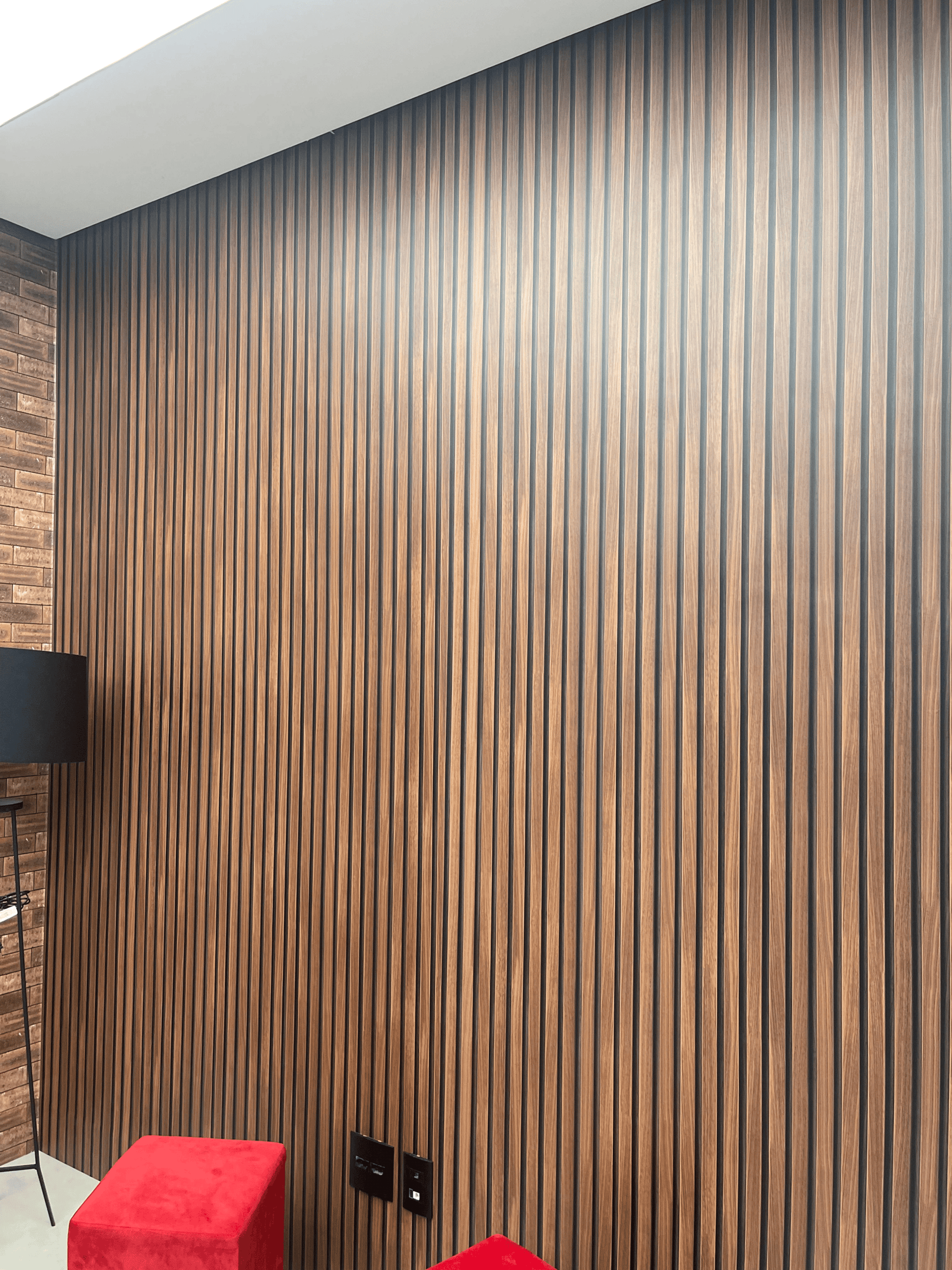 black and brown leather padded tub sofa