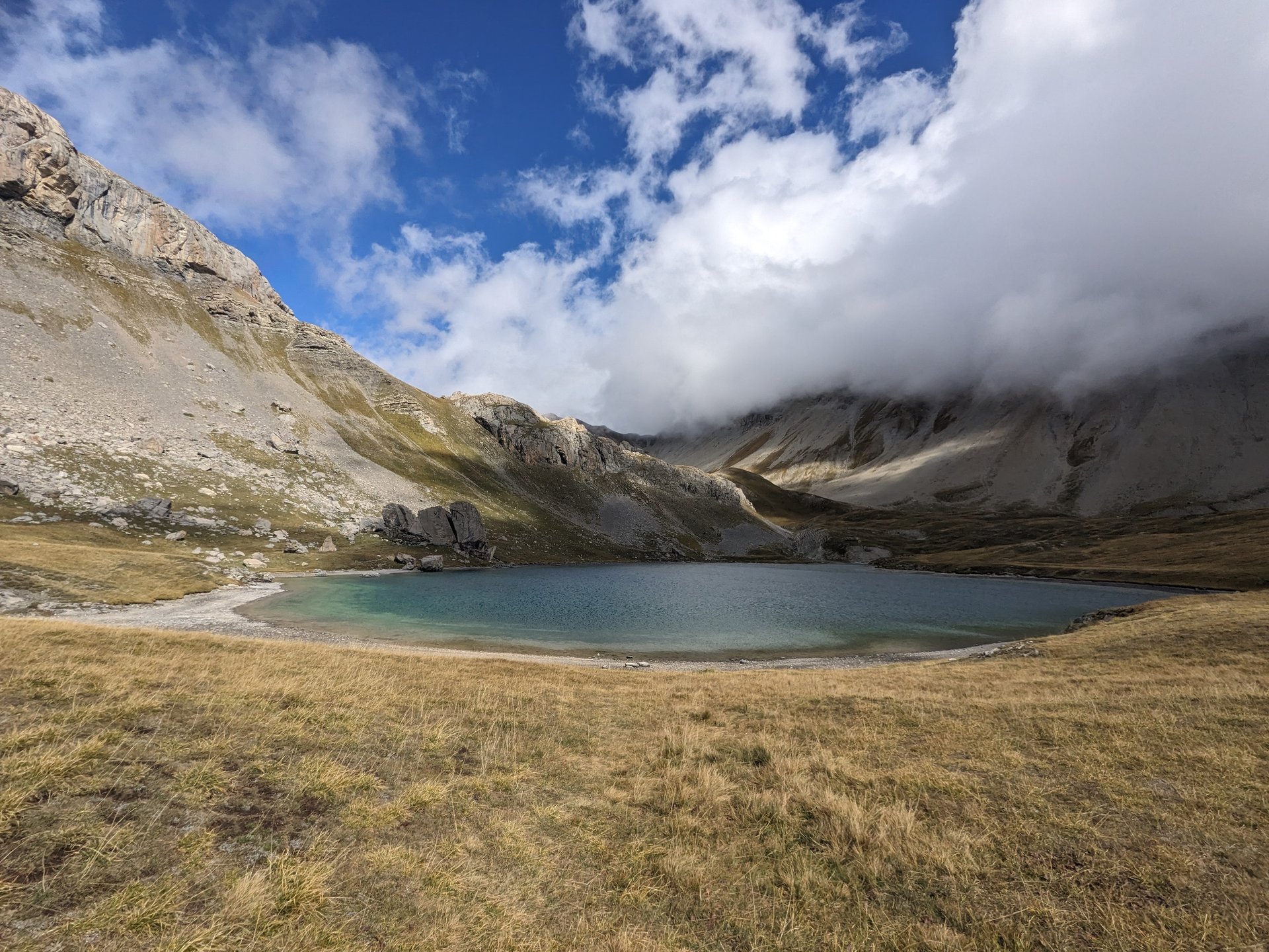 mountain range under blue sky