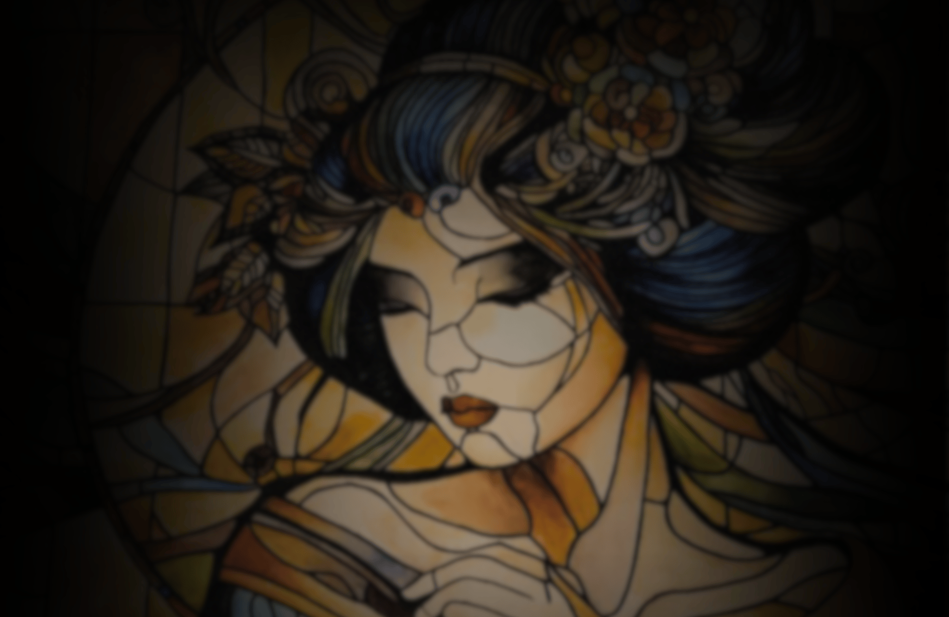 woman holding dried flower