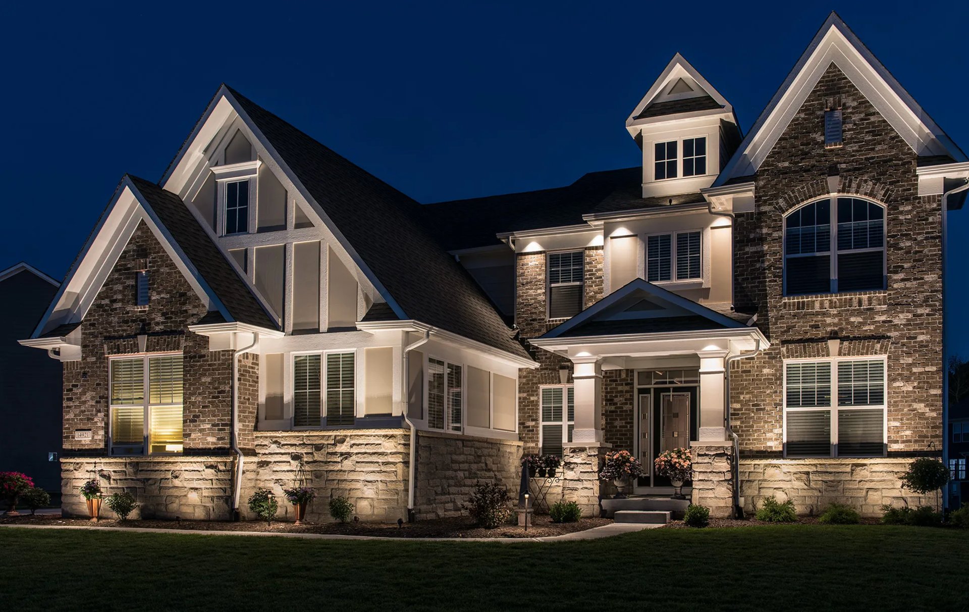 white and brown concrete house