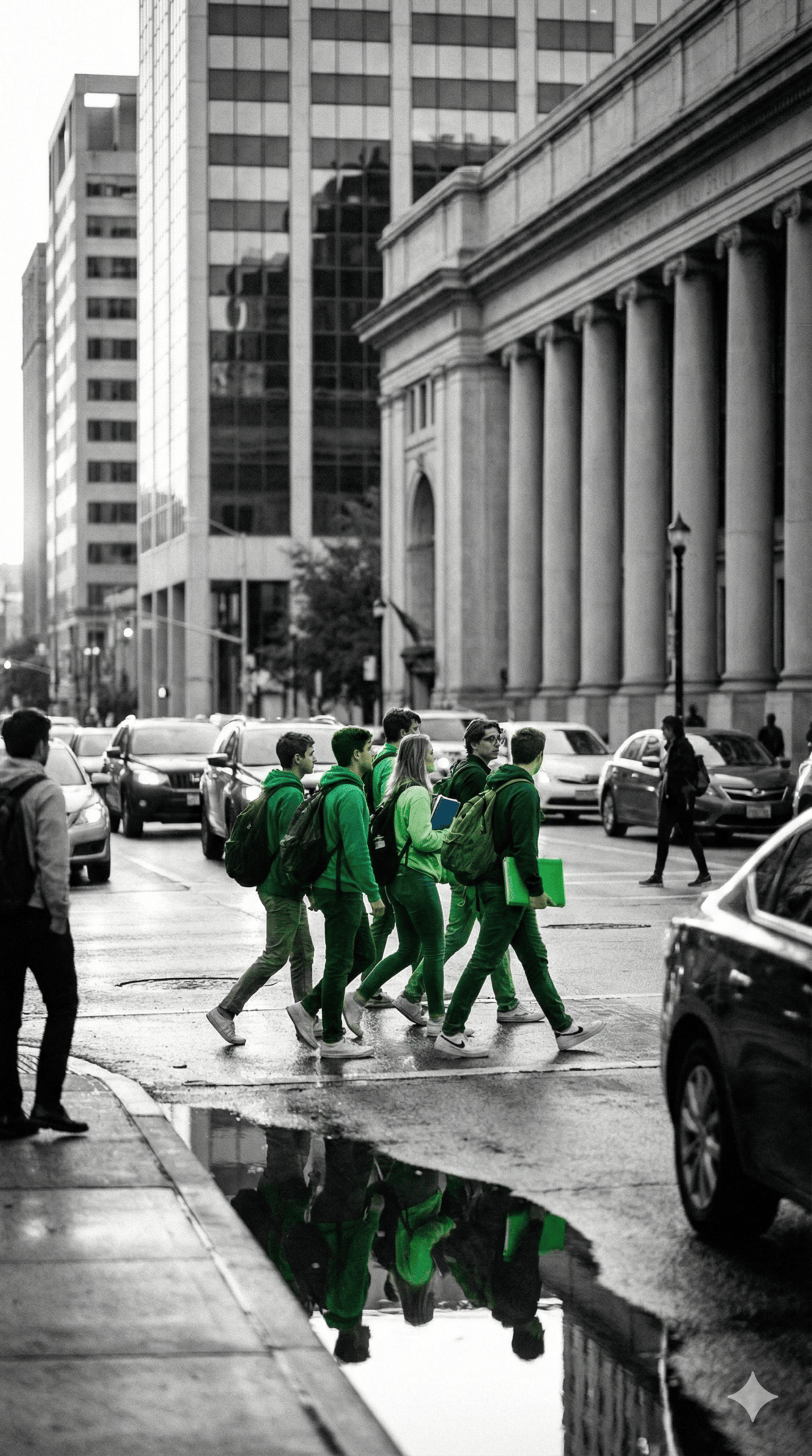 an abstract photo of a curved building with a blue sky in the background
