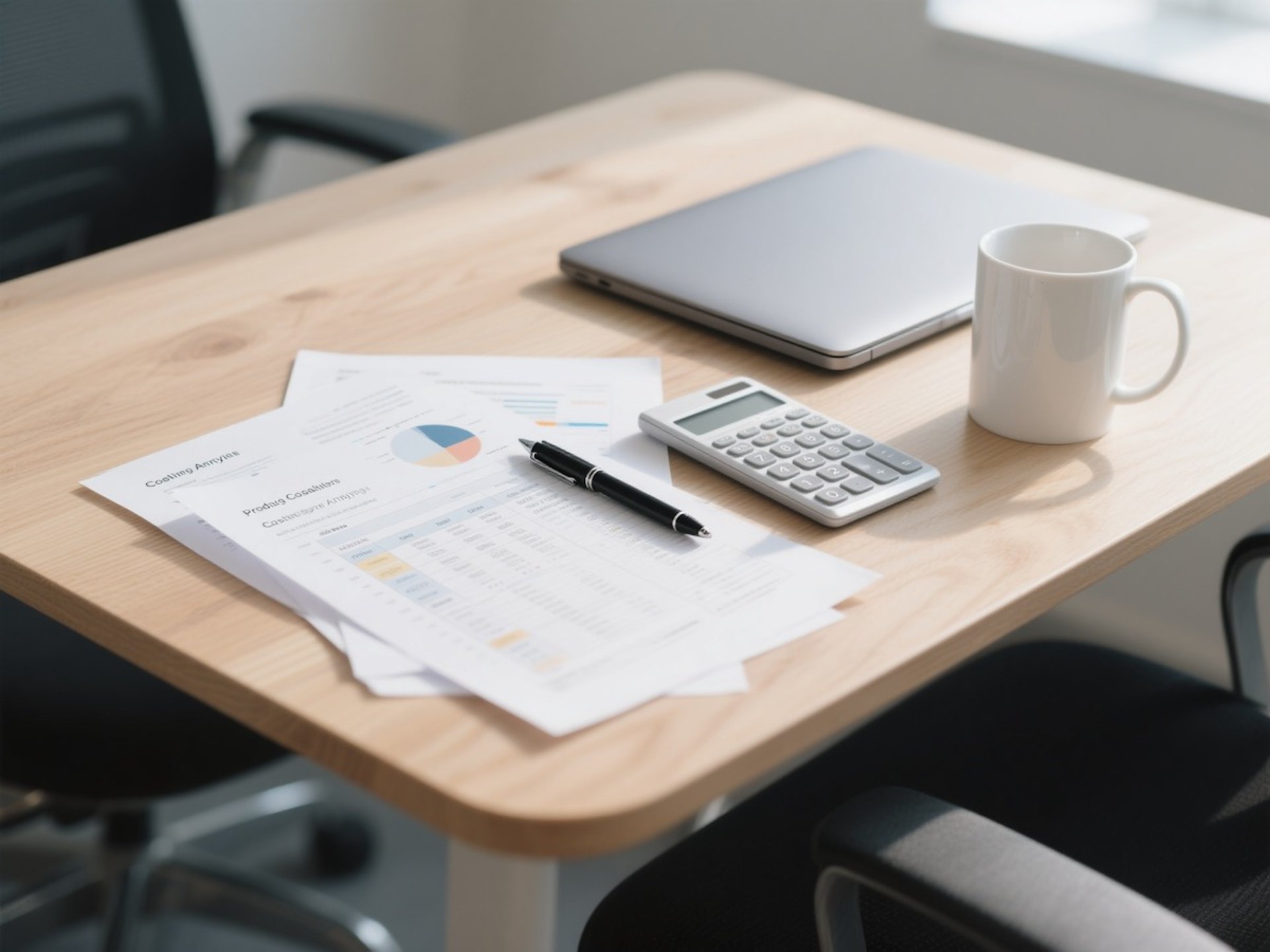an abstract photo of a curved building with a blue sky in the background