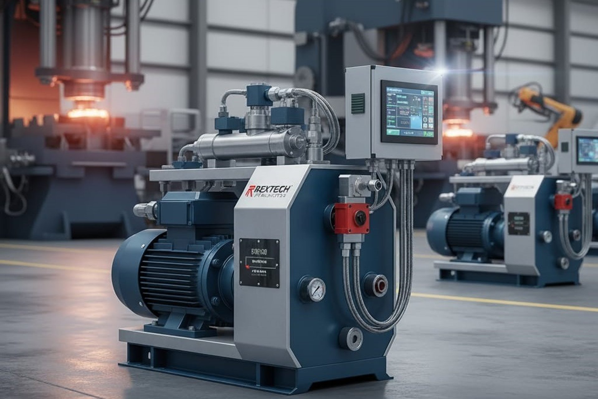 a green tractor parked under a metal structure