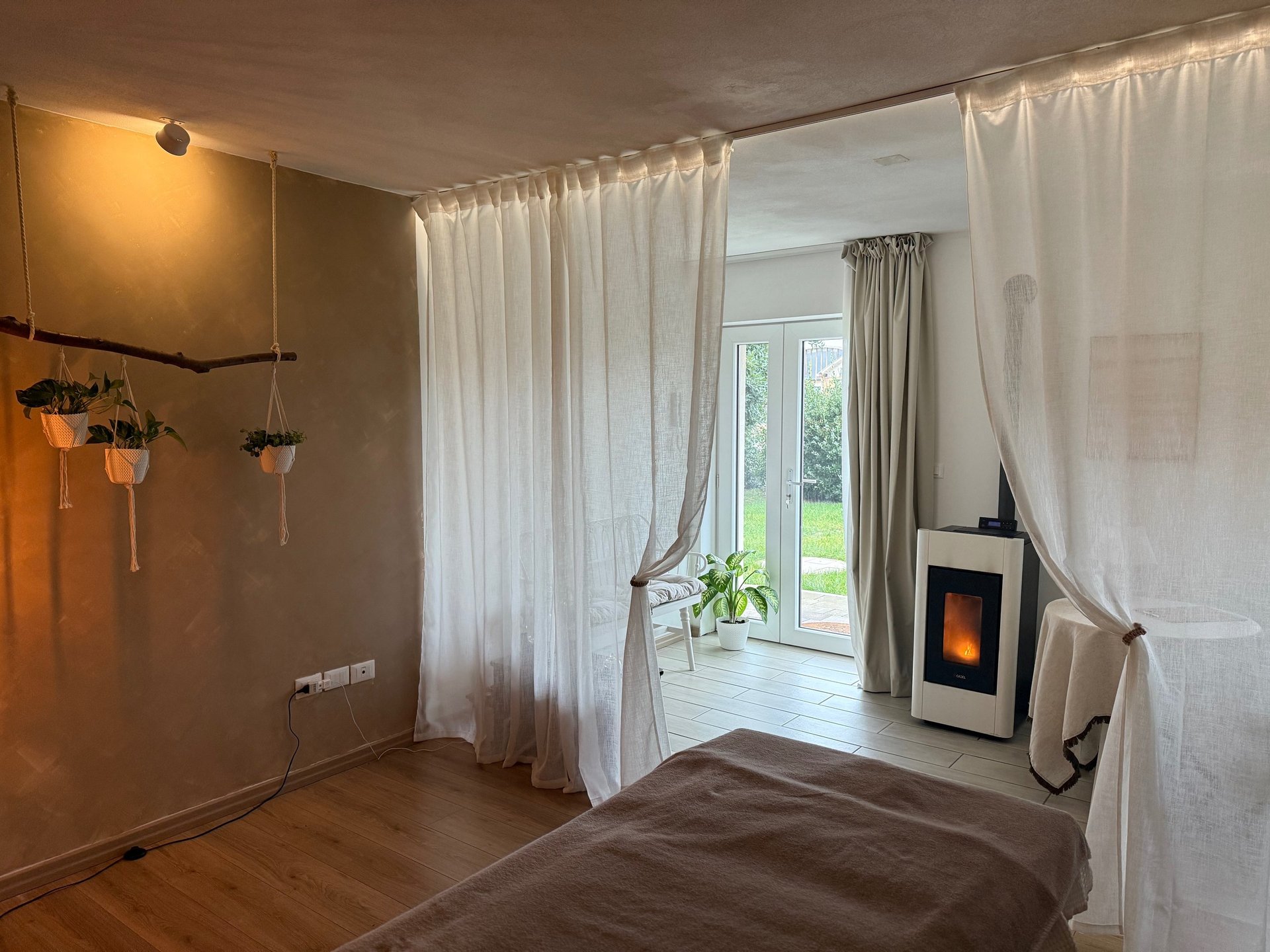 woman wearing yellow long-sleeved dress under white clouds and blue sky during daytime