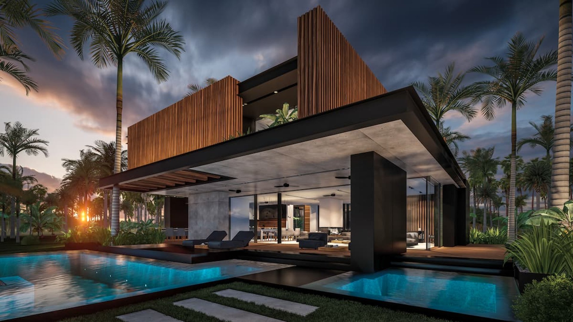 black and brown leather padded tub sofa