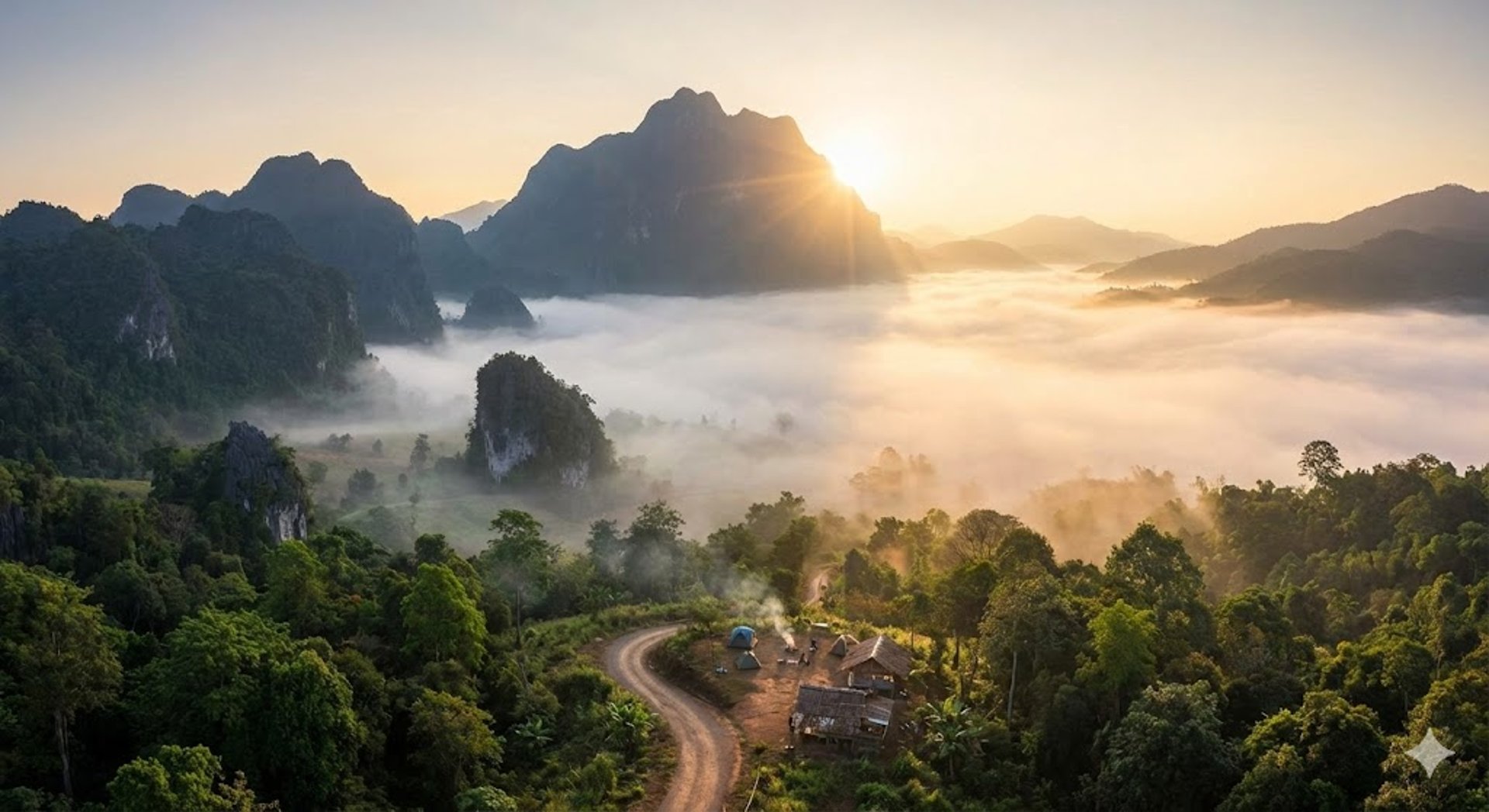 A herd of cattle grazing on a lush green hillside