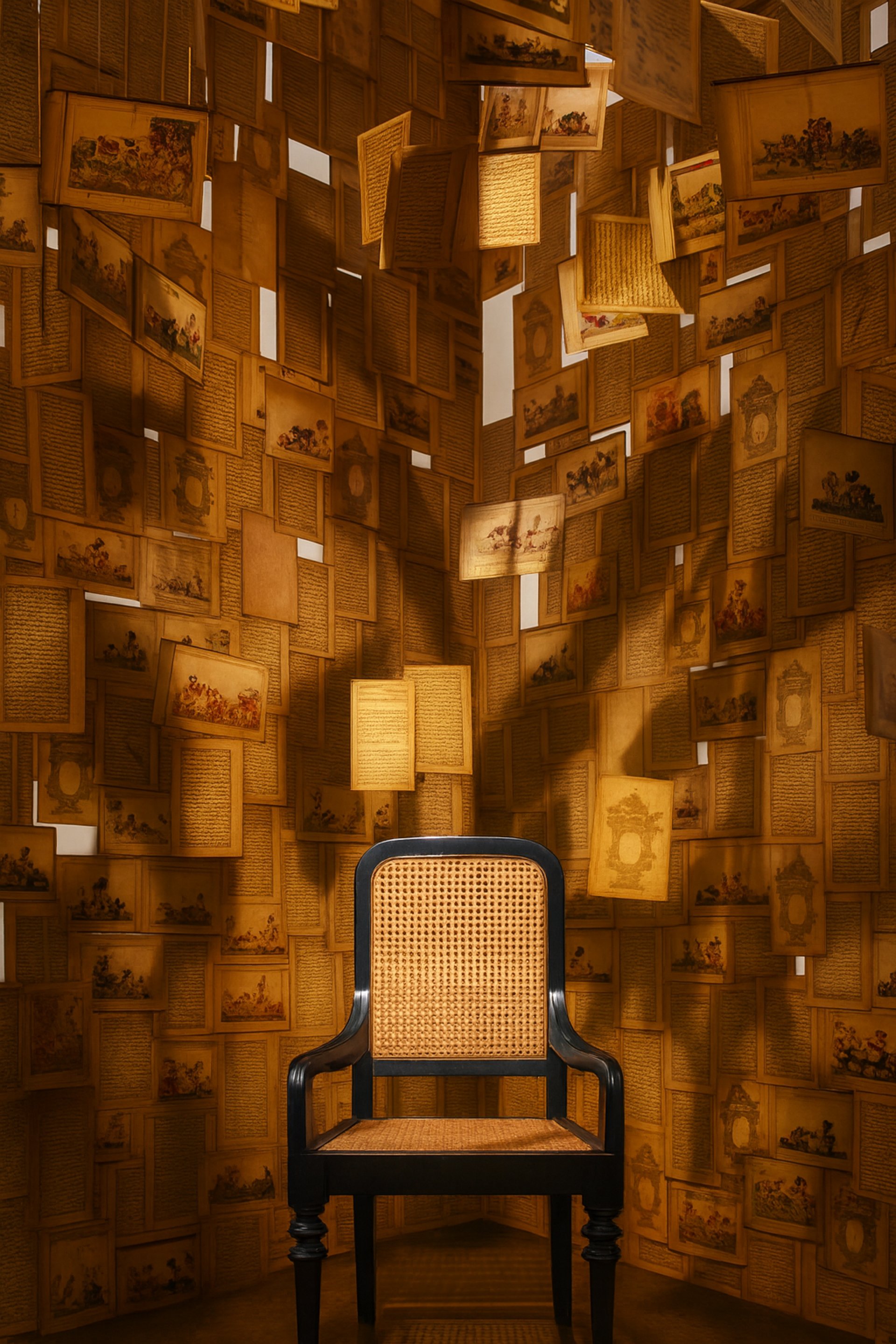 a room with a couch and a table with a computer on it